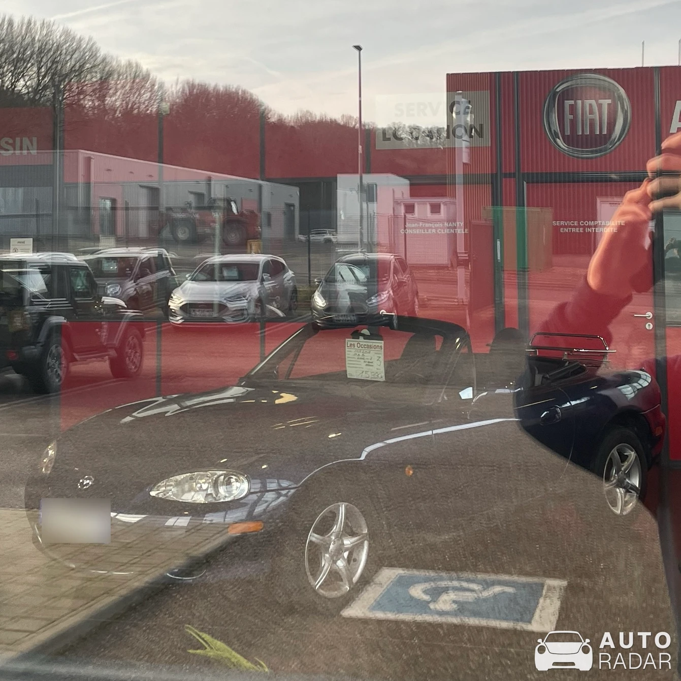 Mazda MX-5 NB spotted in Dommartin-lès-Toul, France