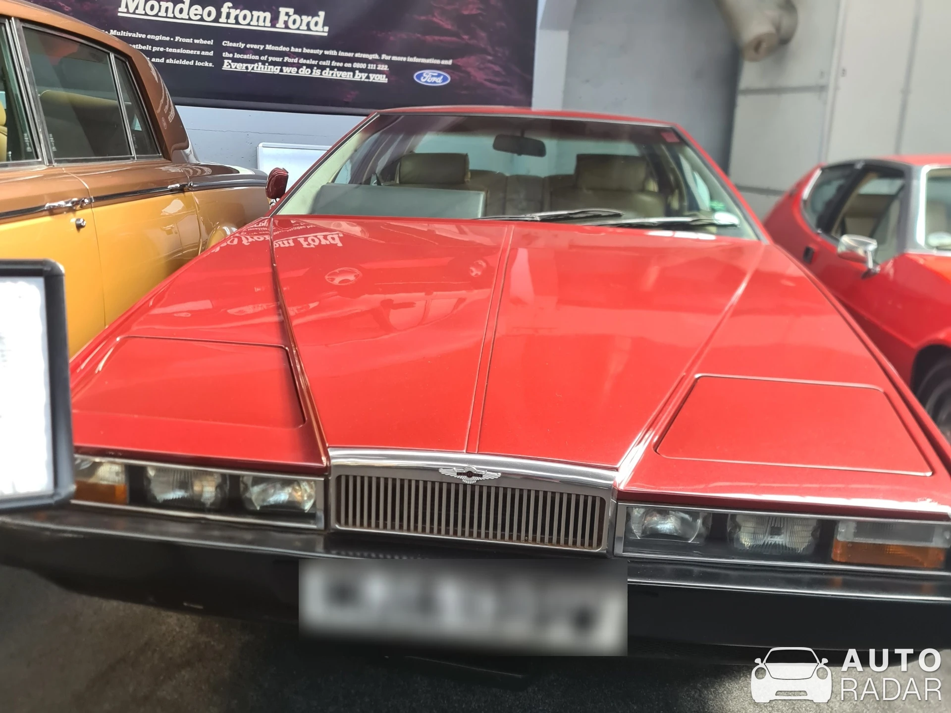 Aston Martin Lagonda spotted in Belper