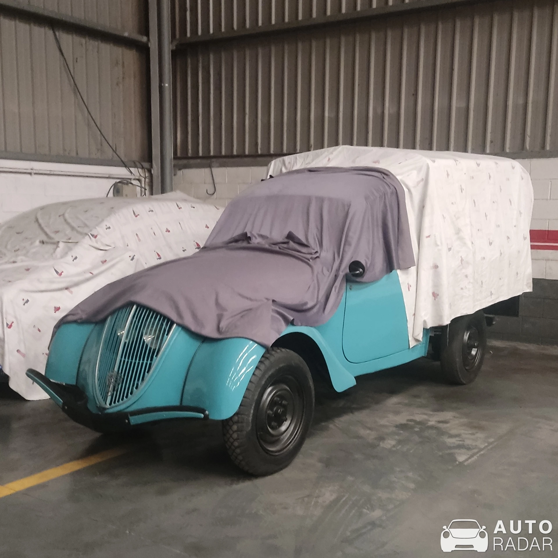 Peugeot 202 Pick-up spotted in Riells i Viabrea, Spain