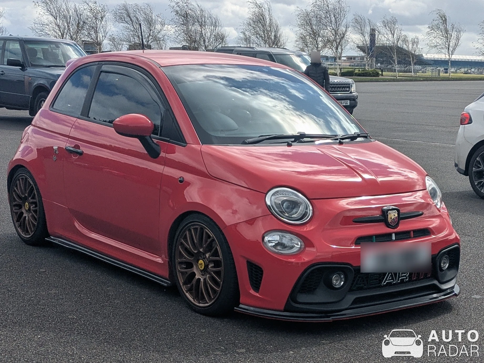 Abarth 595 spotted in Ipswich
