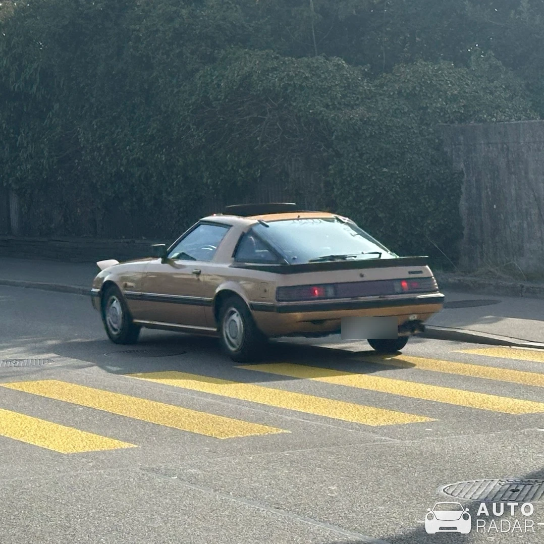 Mazda RX-7 FB3S spotted in Rapperswil-Jona