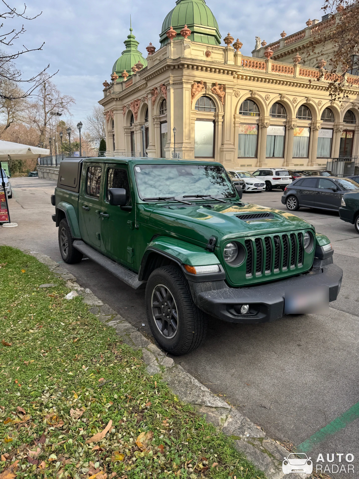 Jeep Gladiator spotted in Wien, Austria