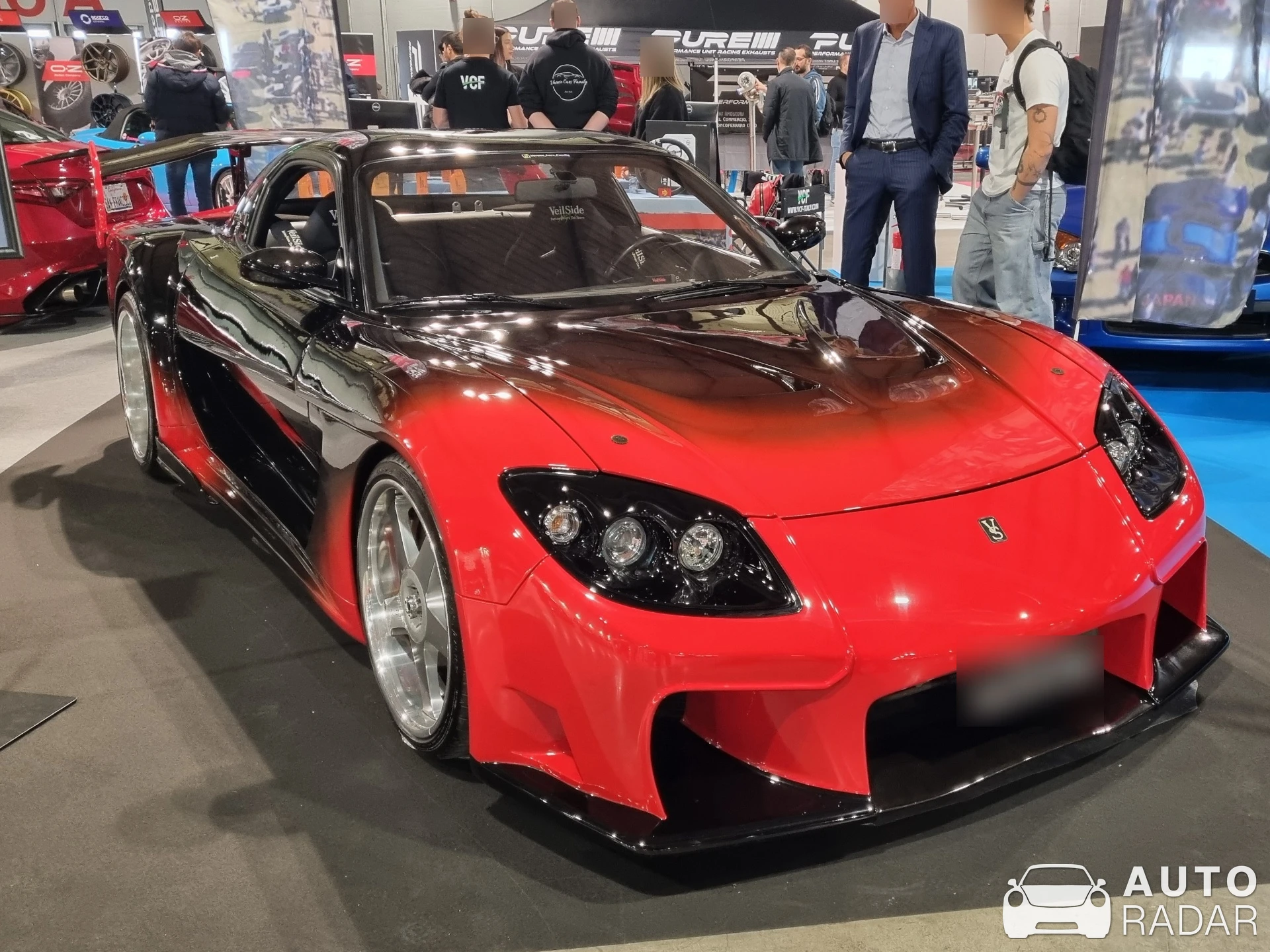 Mazda RX-7 spotted in Rho, Italia
