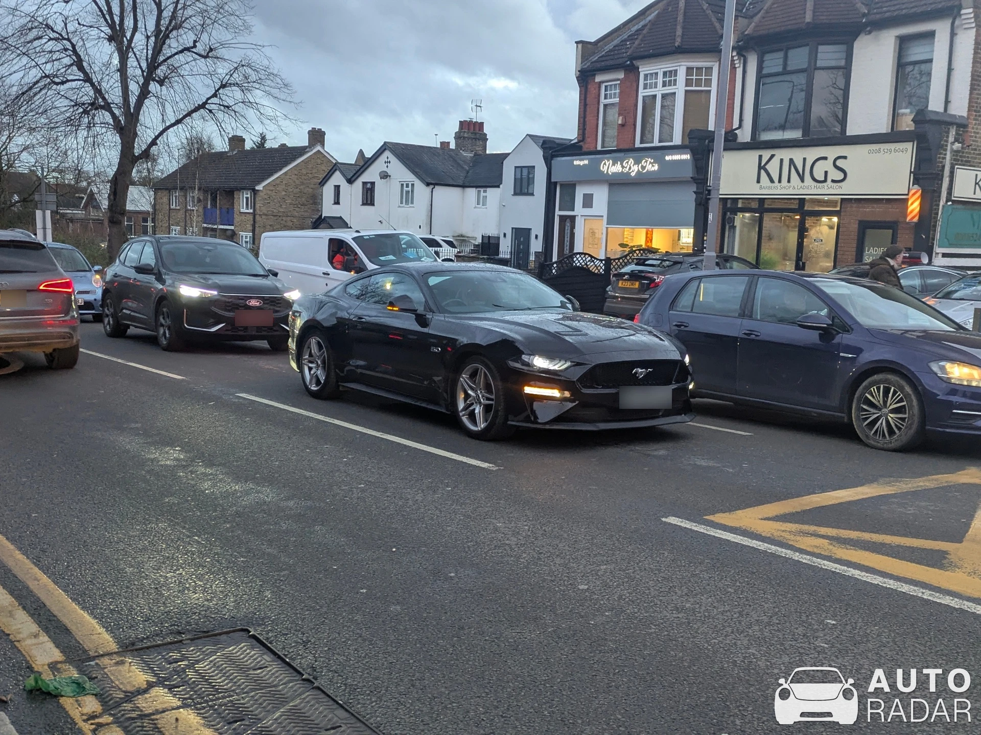 Ford Mustang GT spotted in London, United Kingdom