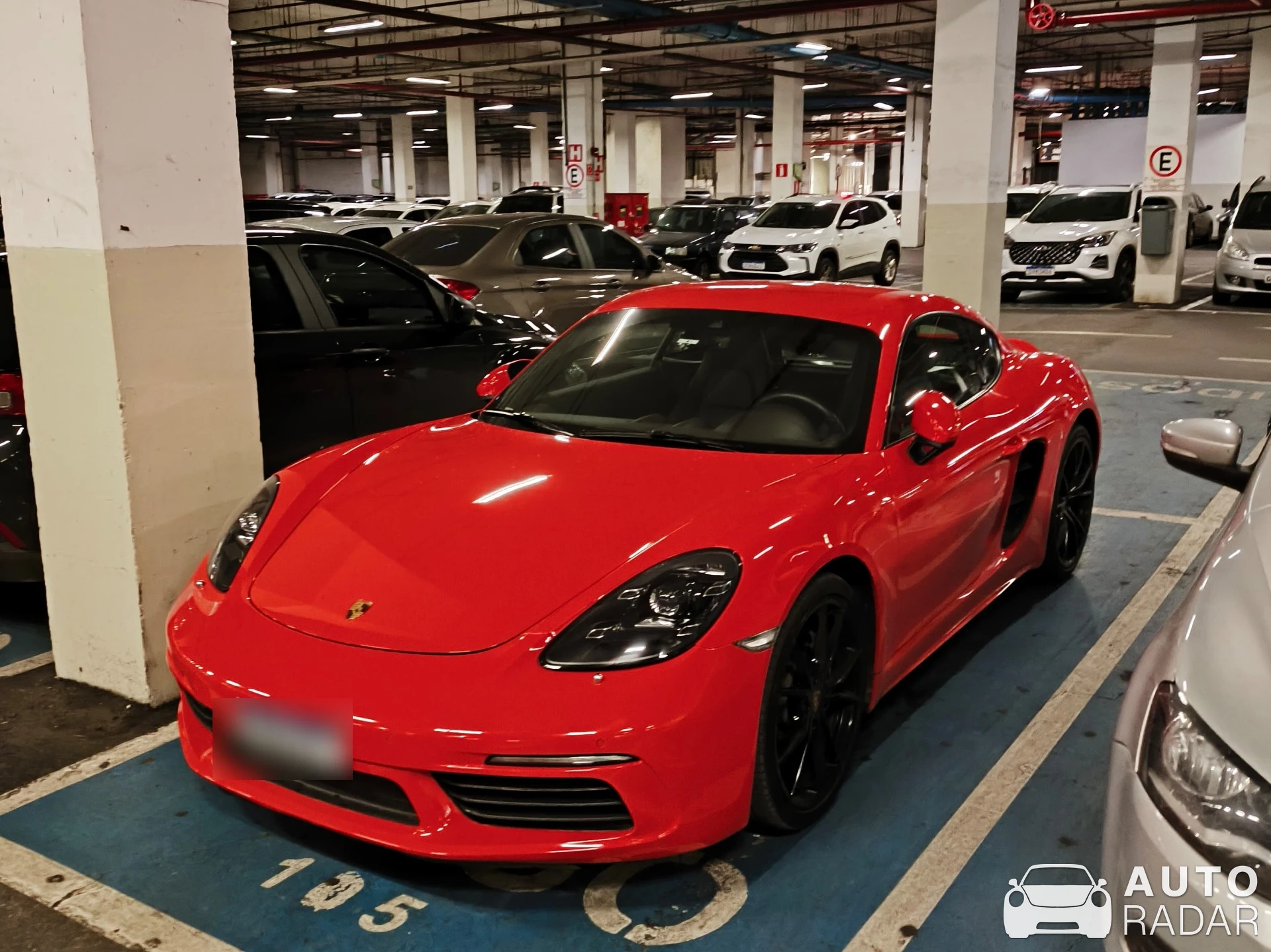 Porsche 718 Boxster GTS spotted in Pampulha, Brazil
