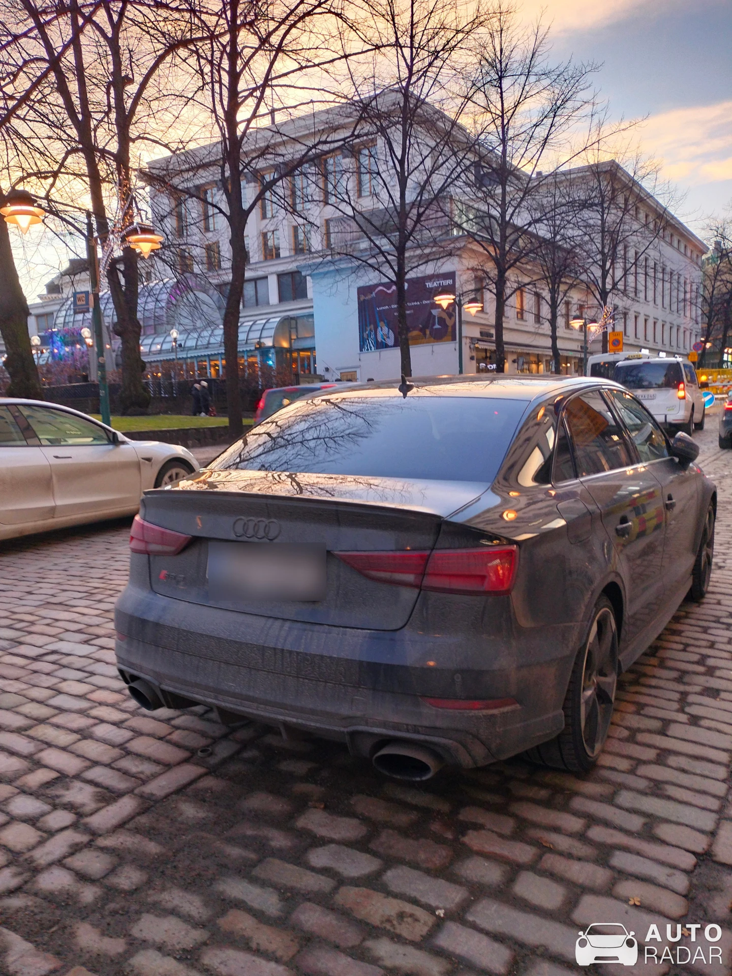 Audi RS3 Sedan 8V spotted in Helsinki, Finland