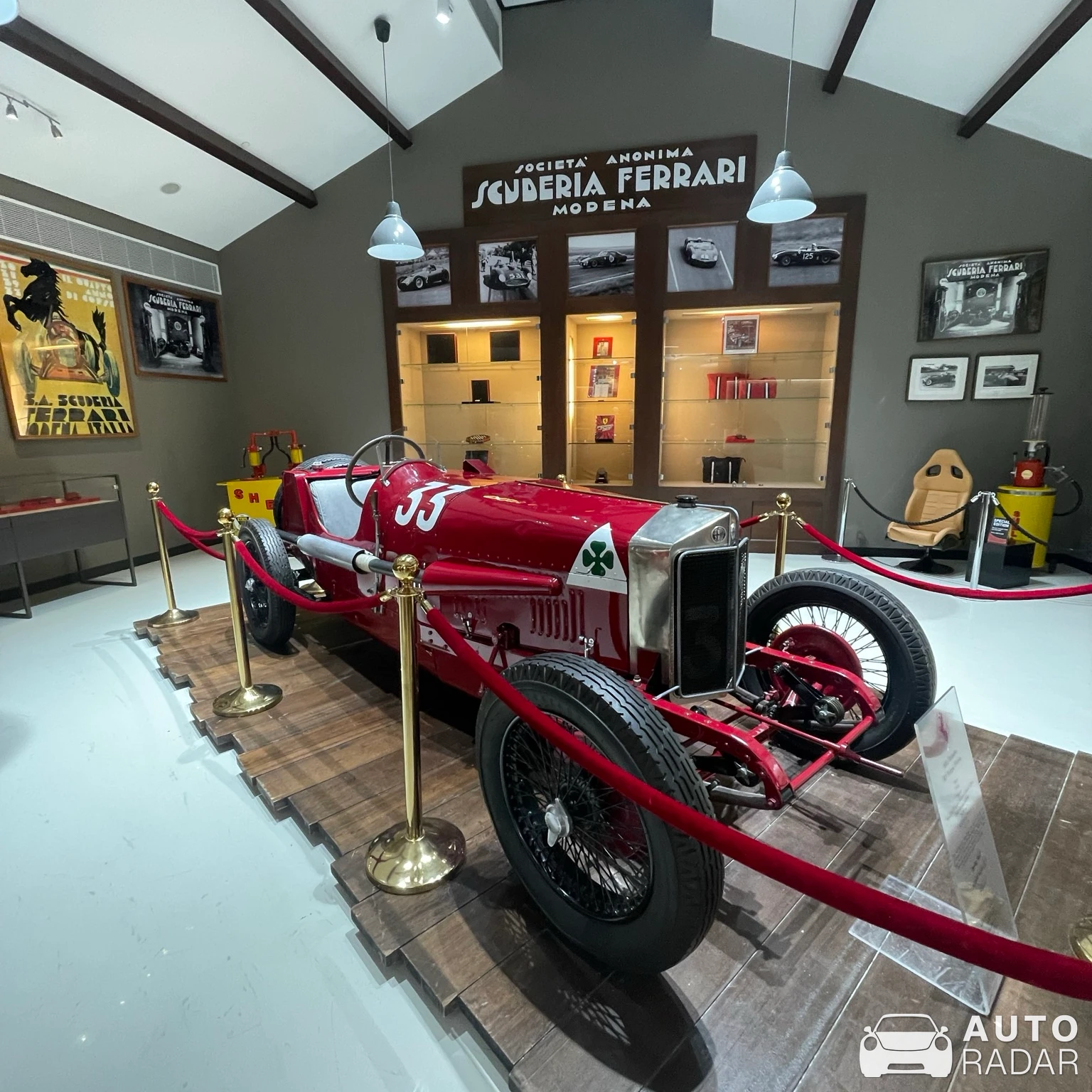 Alfa Romeo Tipo B spotted in Abu Dhabi