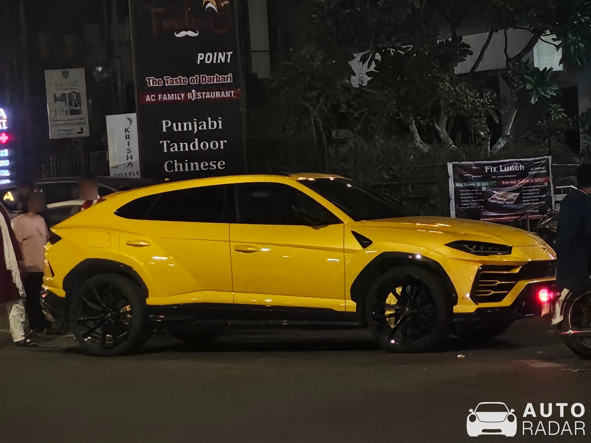 Lamborghini Urus spotted in Vadodara, India