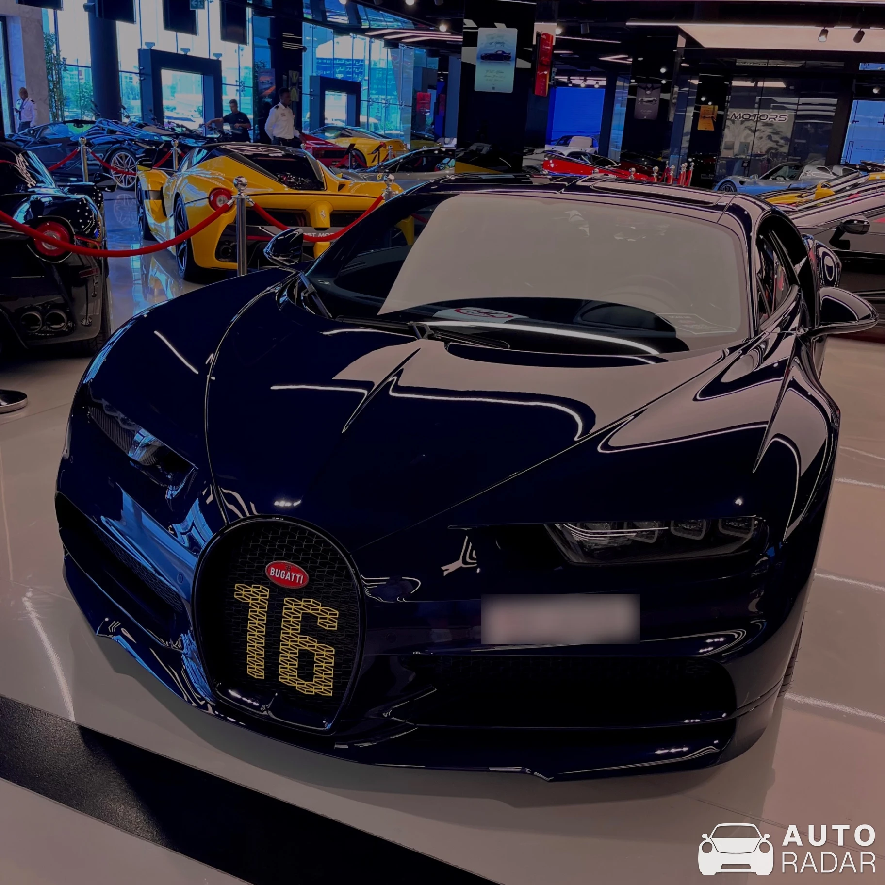 Bugatti Chiron Pur Sport spotted in Dubai, Vereinigte Arabische Emirate