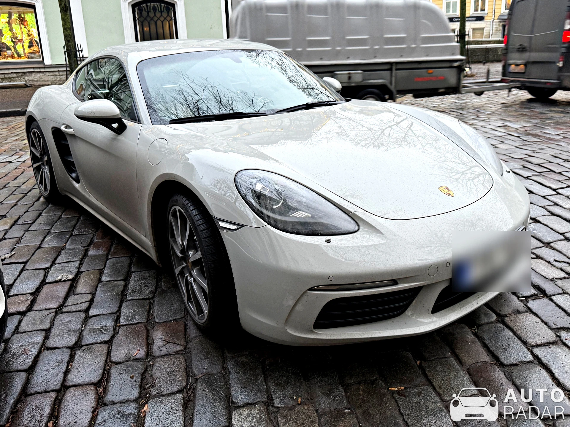Porsche 718 Cayman spotted in Tallinn, Estonia