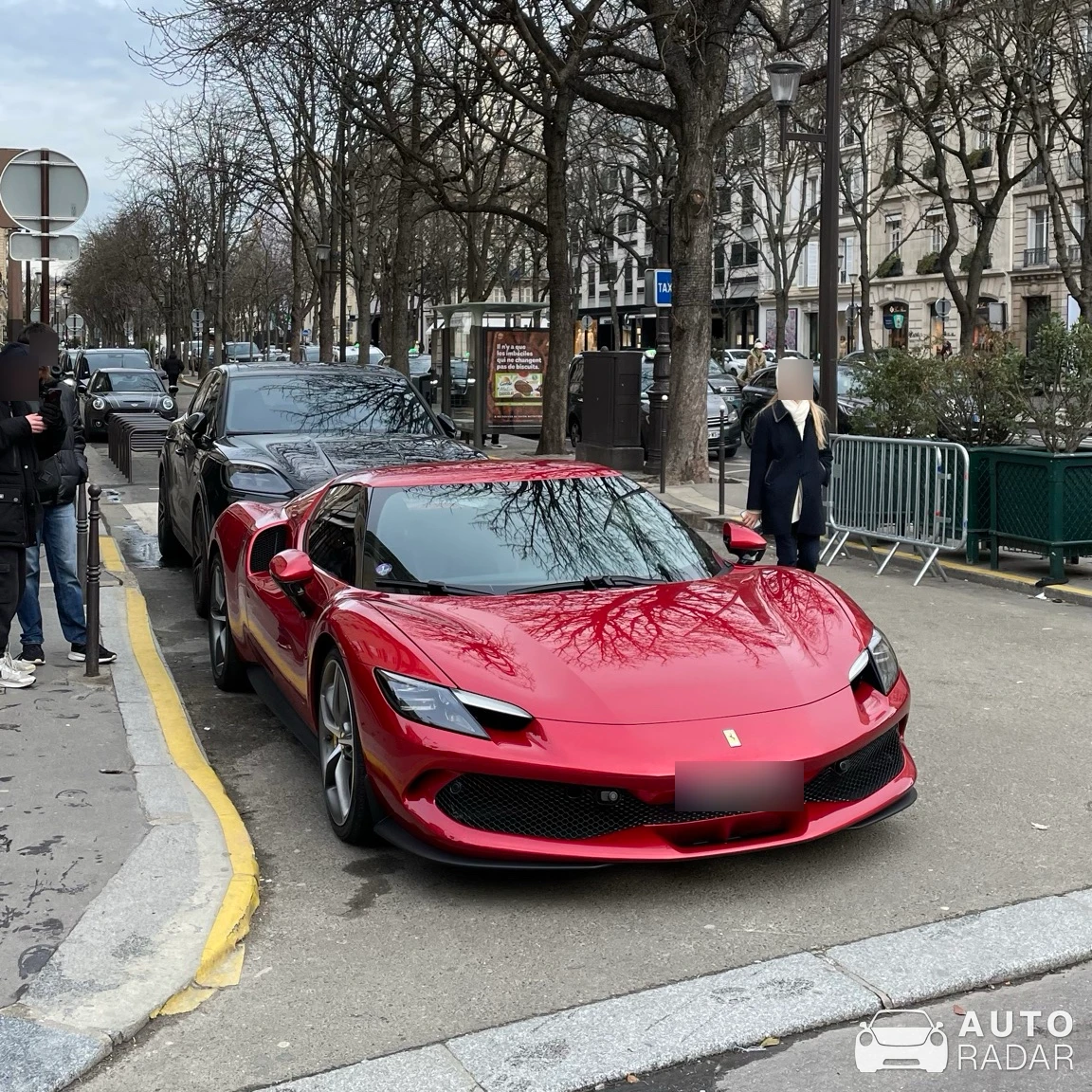 Ferrari 296 GTB spotted in Paris, France