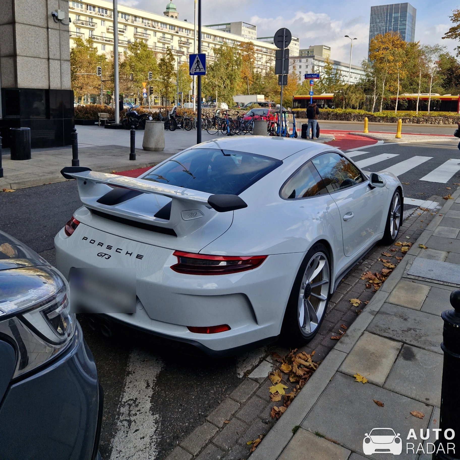 Porsche 991 GT3 MkII spotted in Warszawa, Poland