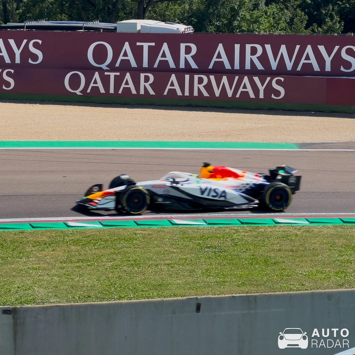 Racing Bulls VCARB spotted in Imola
