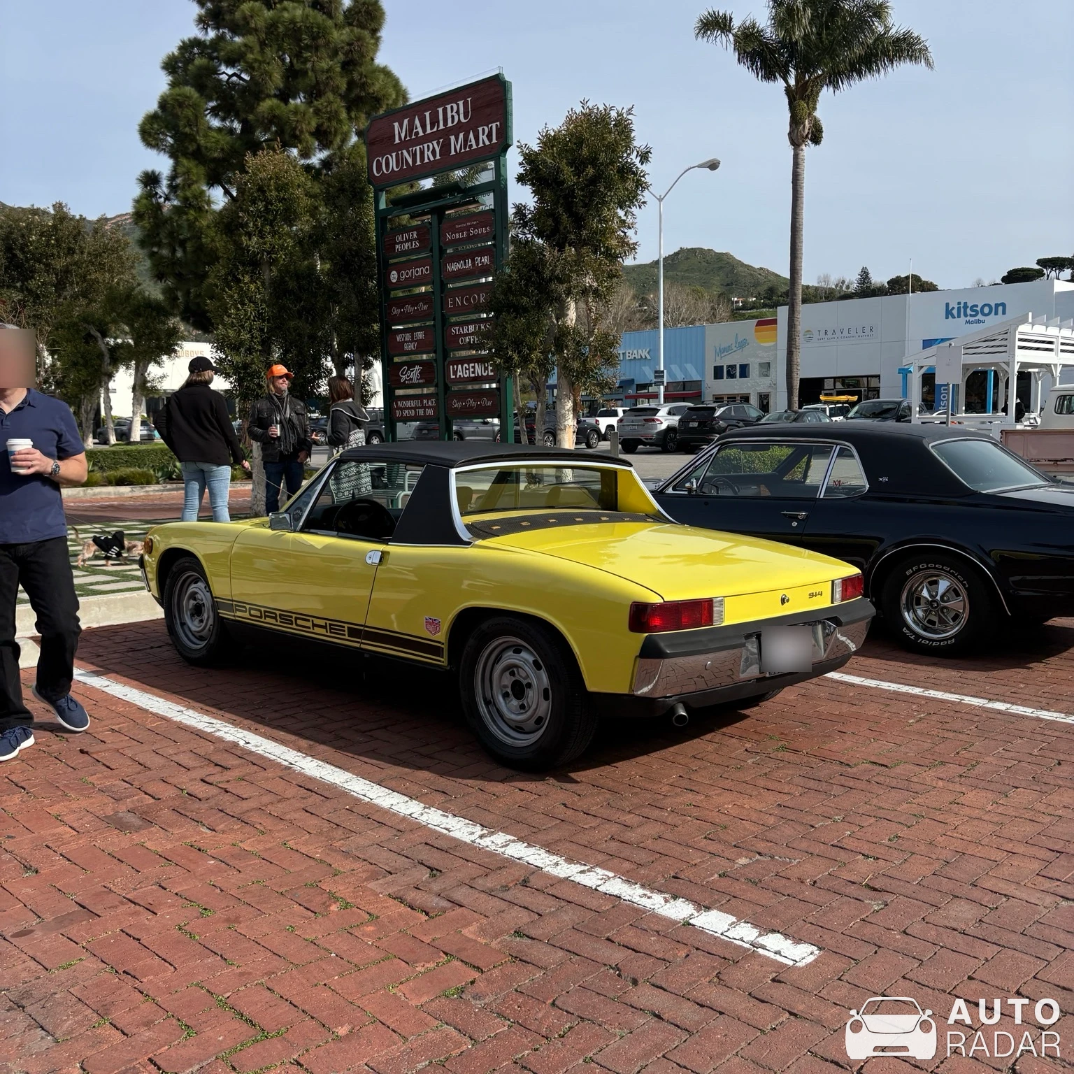 Porsche 914 spotted in Malibu, United States
