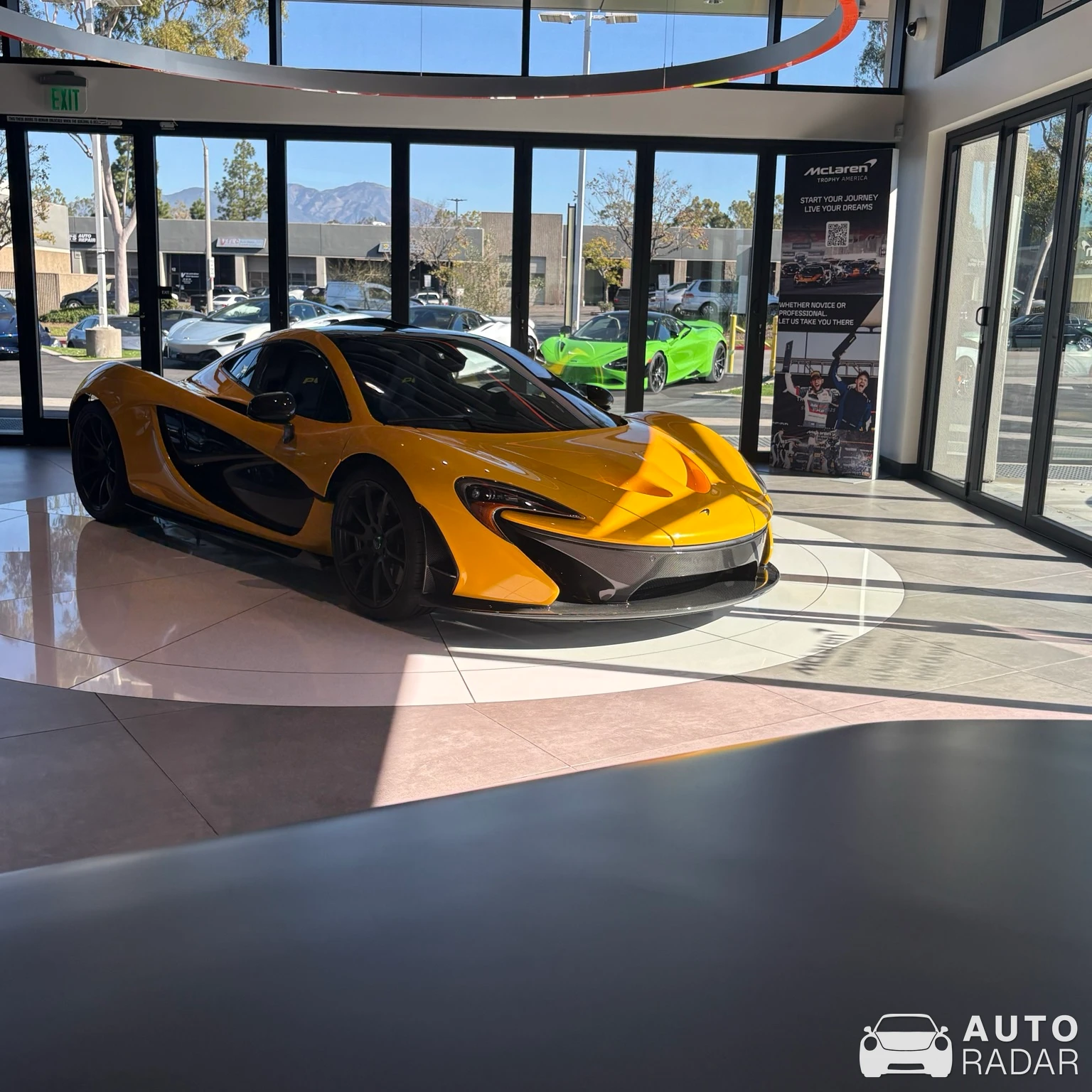 McLaren P1 spotted in Lake Forest, United States