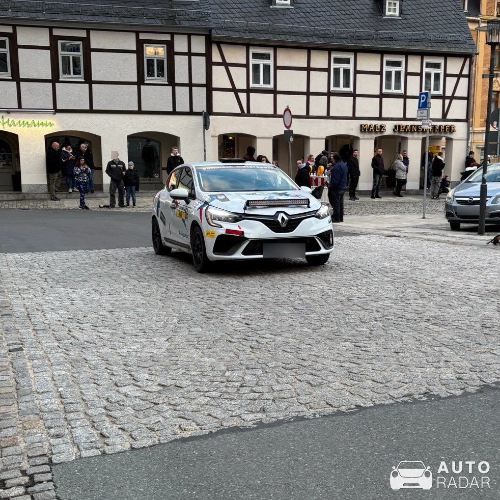 Renault Clio Rally3 spotted in Stollberg/Erzgebirge