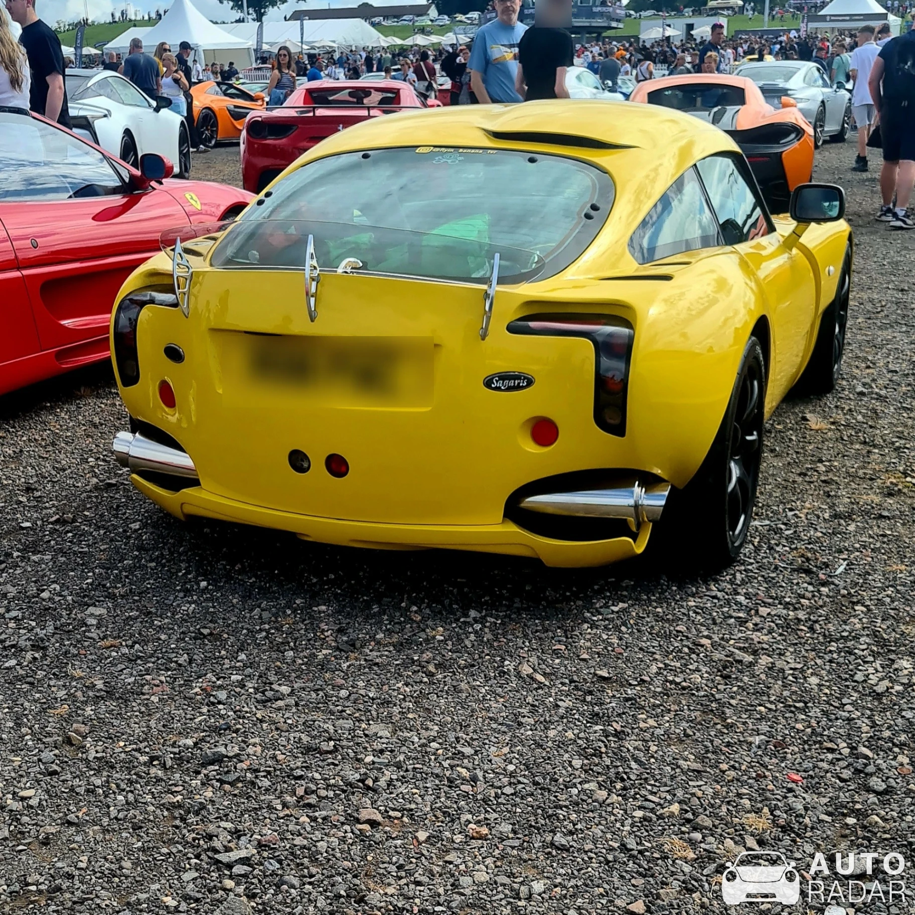 TVR Sagaris spotted in Leicestershire, United Kingdom