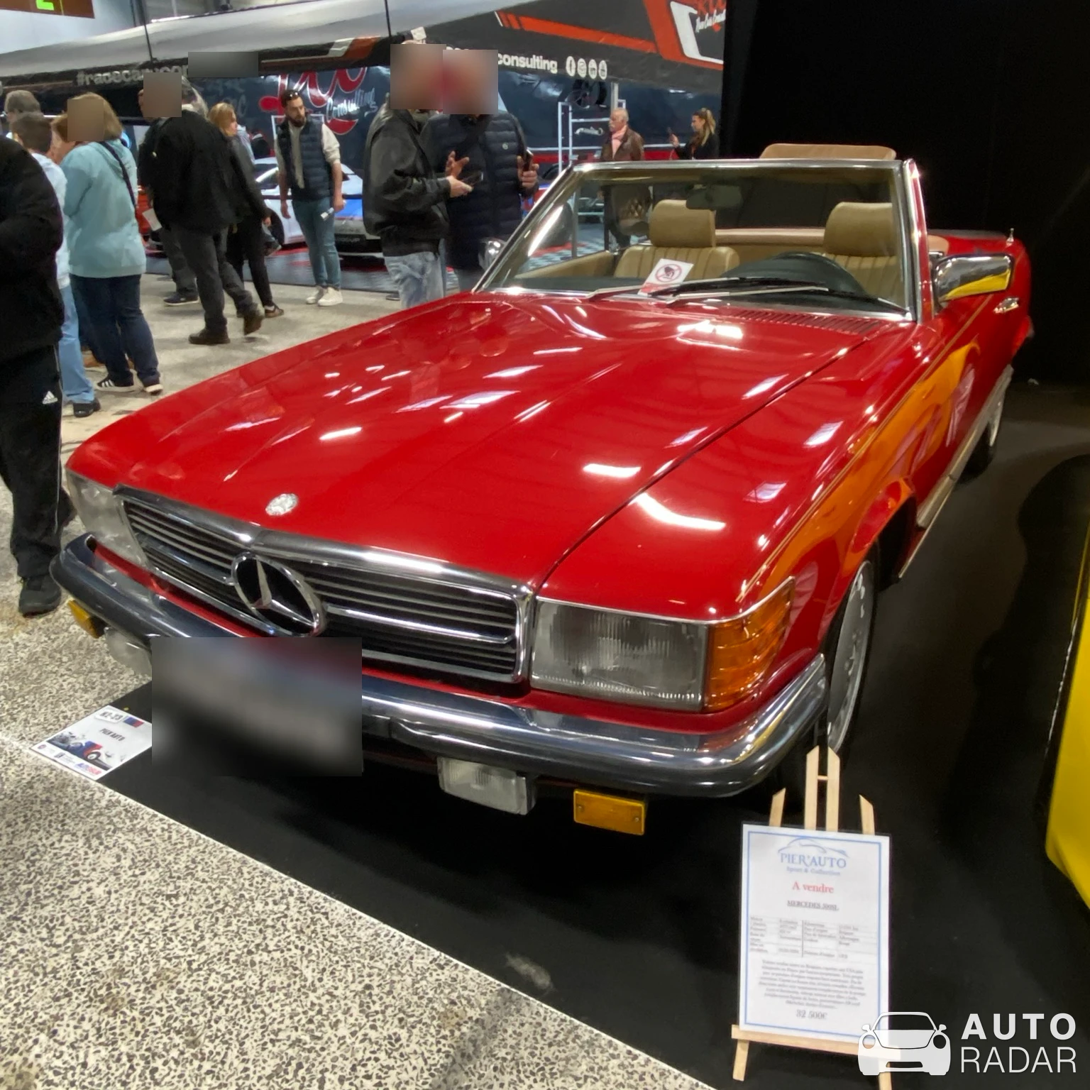 Mercedes-Benz 500 SL spotted in Nantes