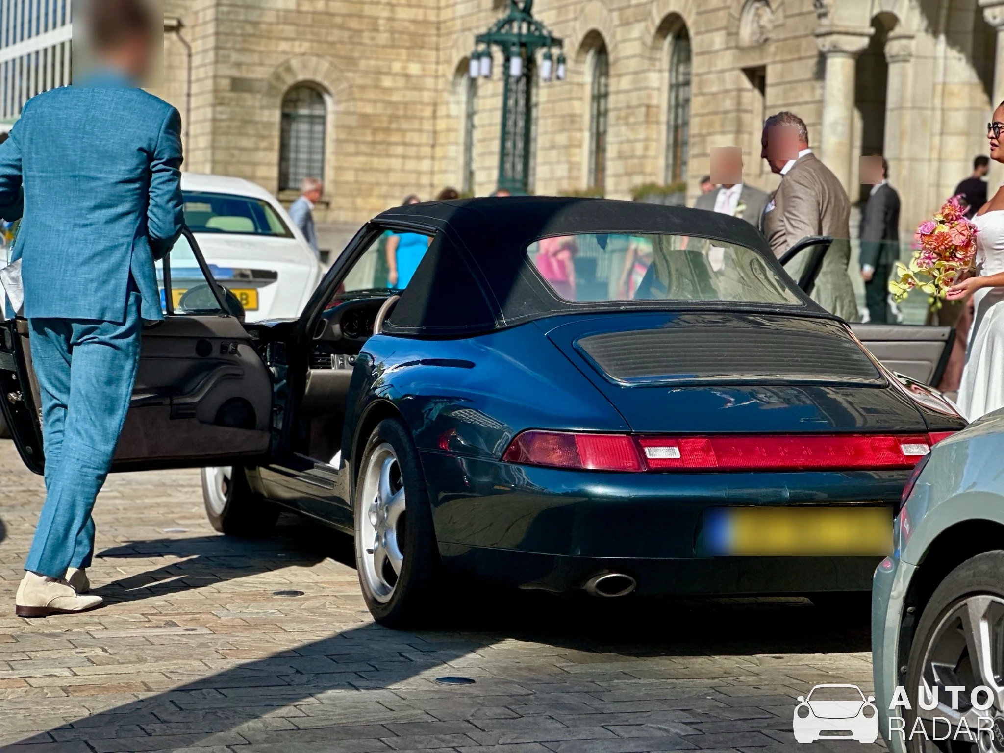 Porsche 993 Carrera 4 Cabriolet spotted in Rotterdam