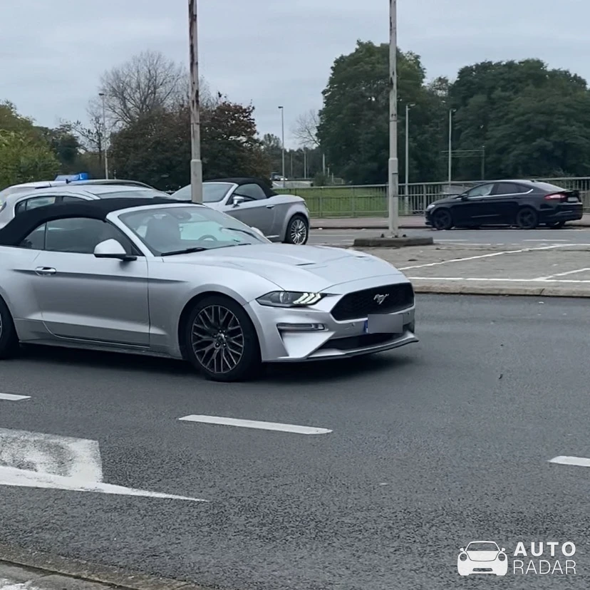 Ford Mustang 2.3 Ecoboost Convertible spotted in Antwerp, Belgium