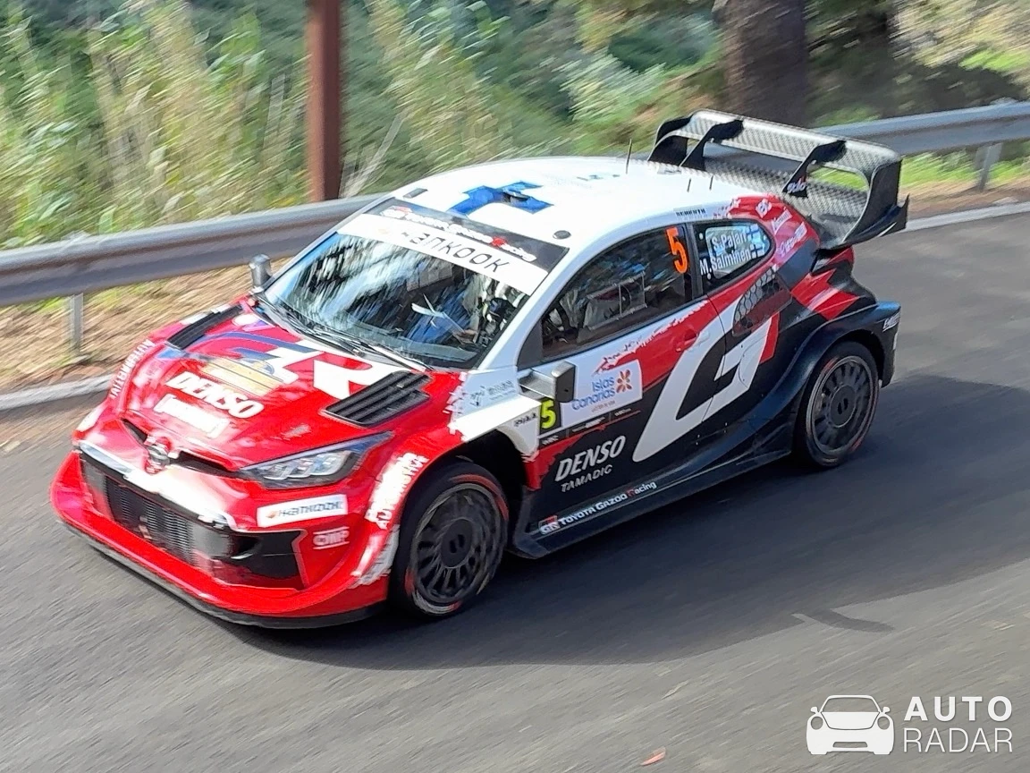 Toyota GR Yaris WRC spotted