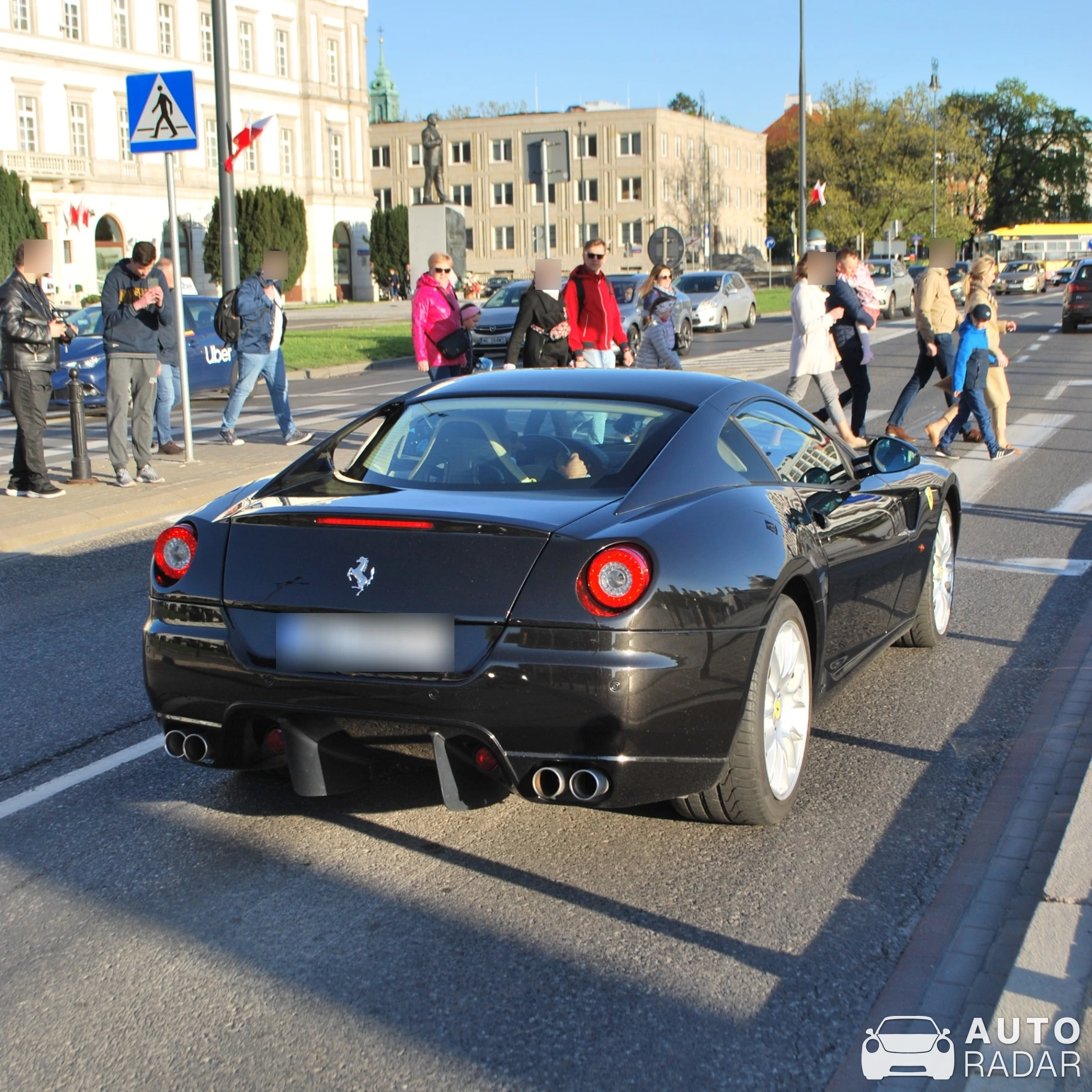 Ferrari 599 GTB Fiorano spotted in Warszawa, Poland