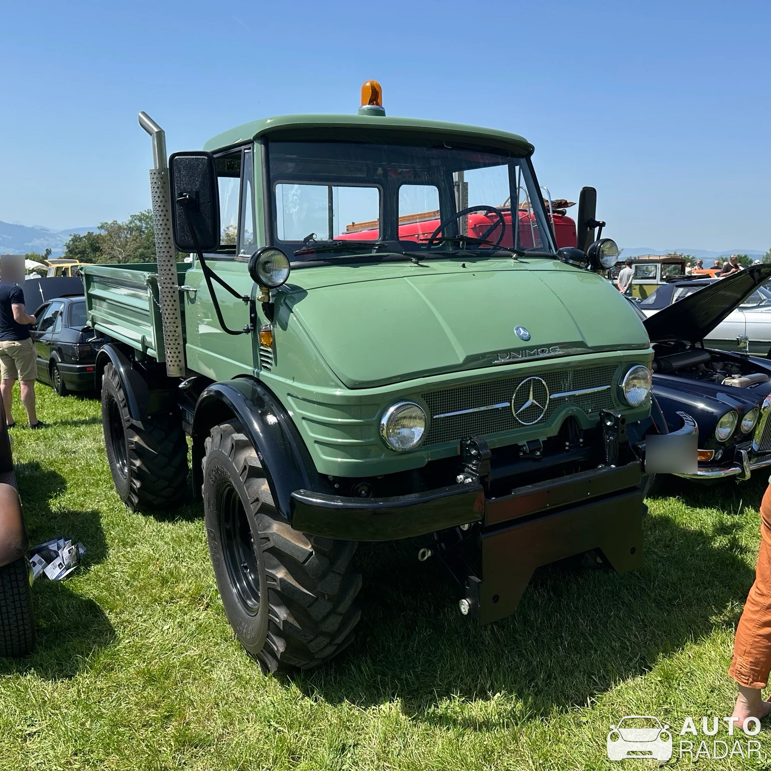 Mercedes-Benz Unimog spotted in Dürnten
