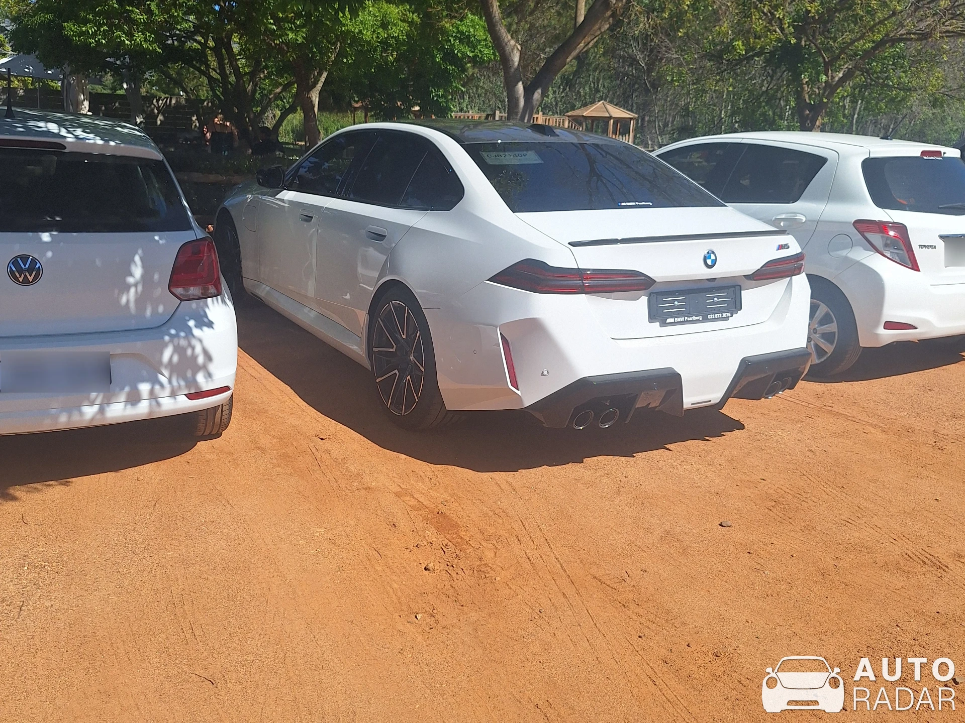 BMW M5 G90 spotted in Cape Town, South Africa