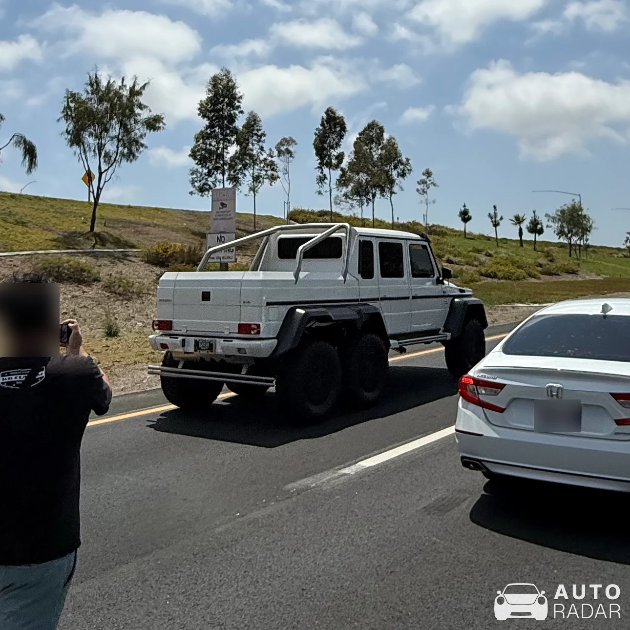 Mercedes-Benz G 63 AMG 6x6 Brabus spotted in Costa Mesa