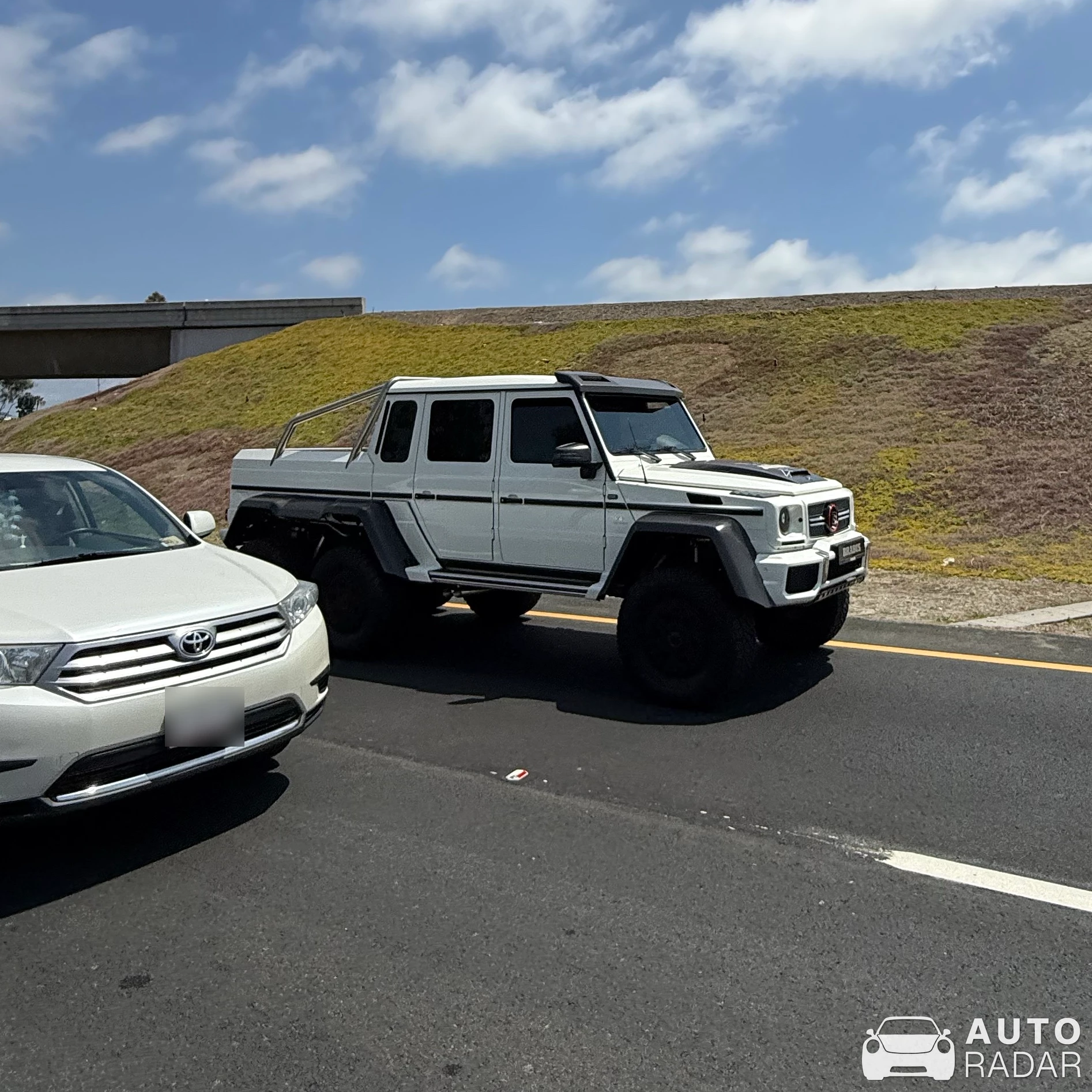 Mercedes-Benz G 63 AMG 6x6 Brabus spotted in Costa Mesa, United States