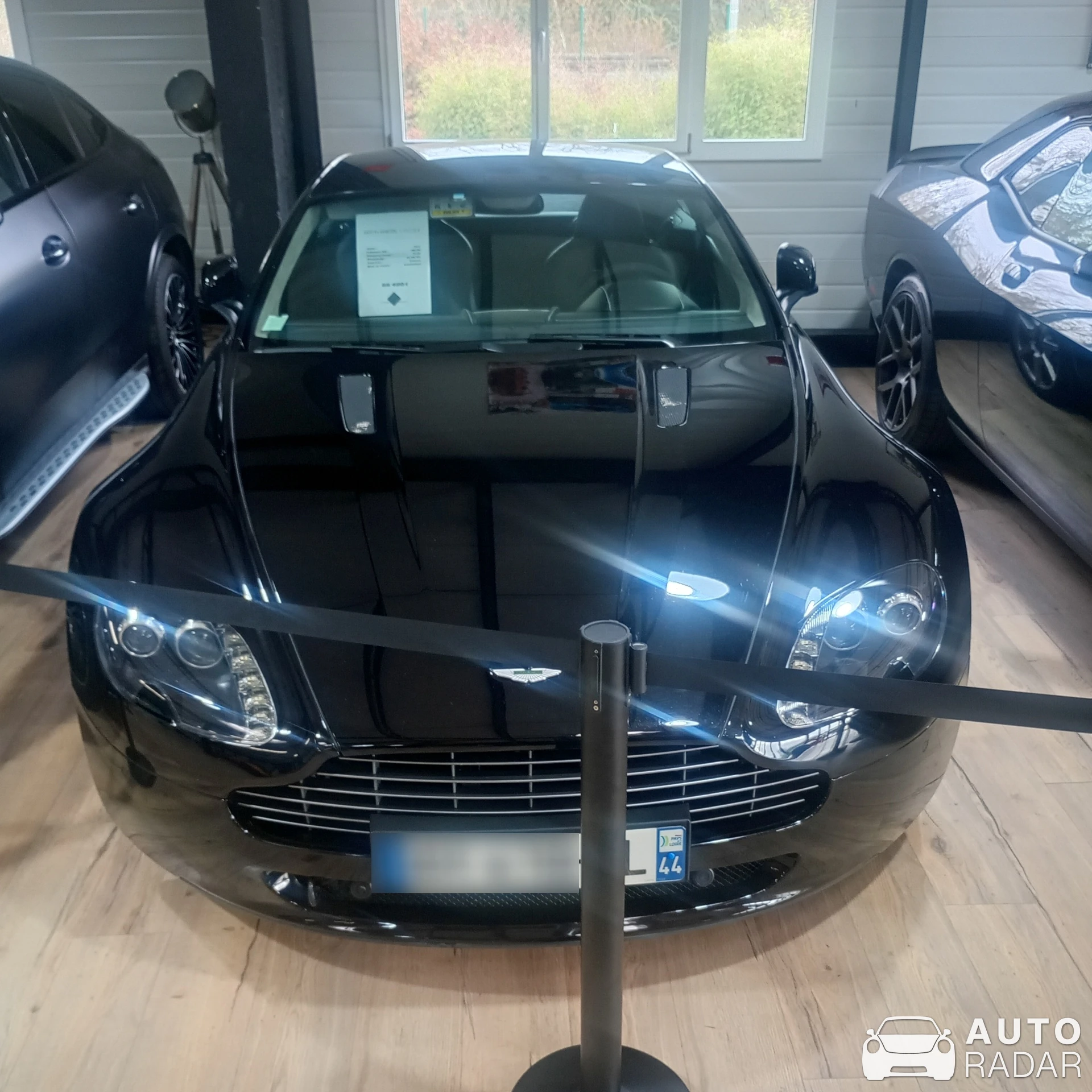 Aston Martin V8 Vantage spotted in Montreuil-sur-Ille