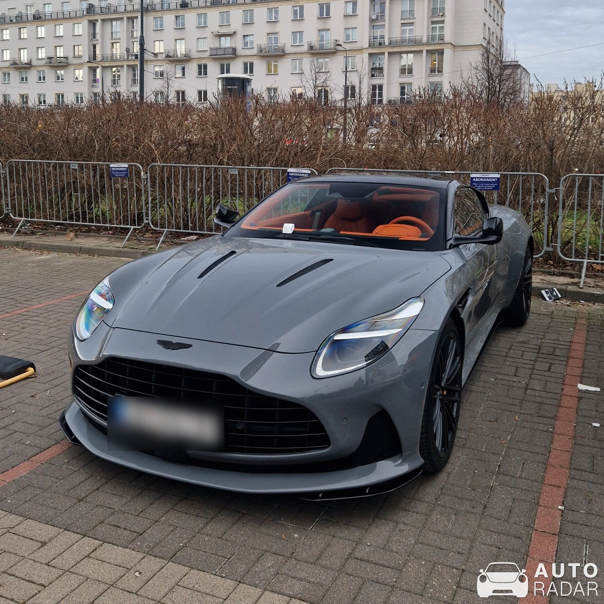 Aston Martin DB12 spotted in Warszawa, Poland