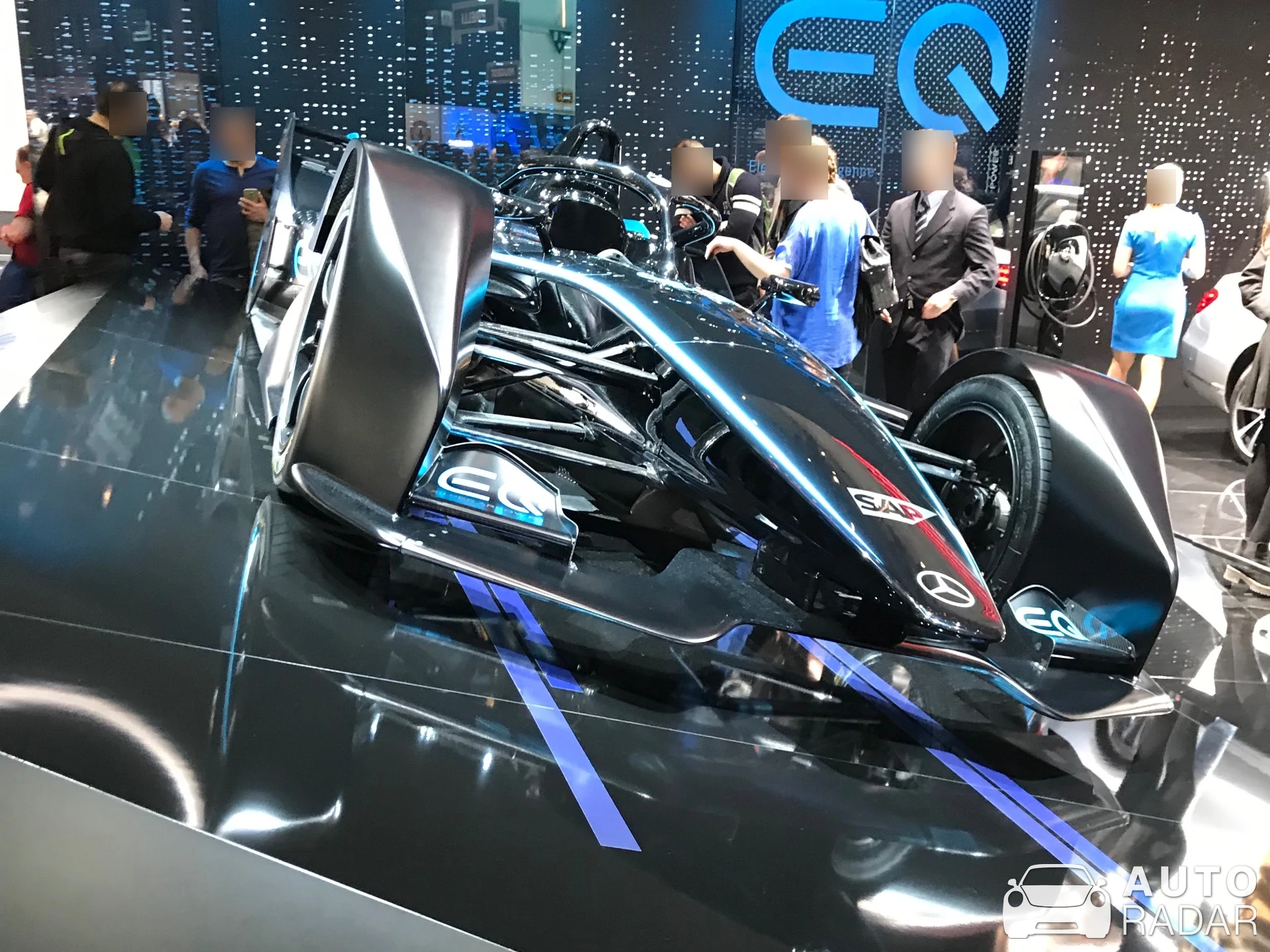 Mercedes-Benz Vision EQ Silver Arrow spotted in Genève