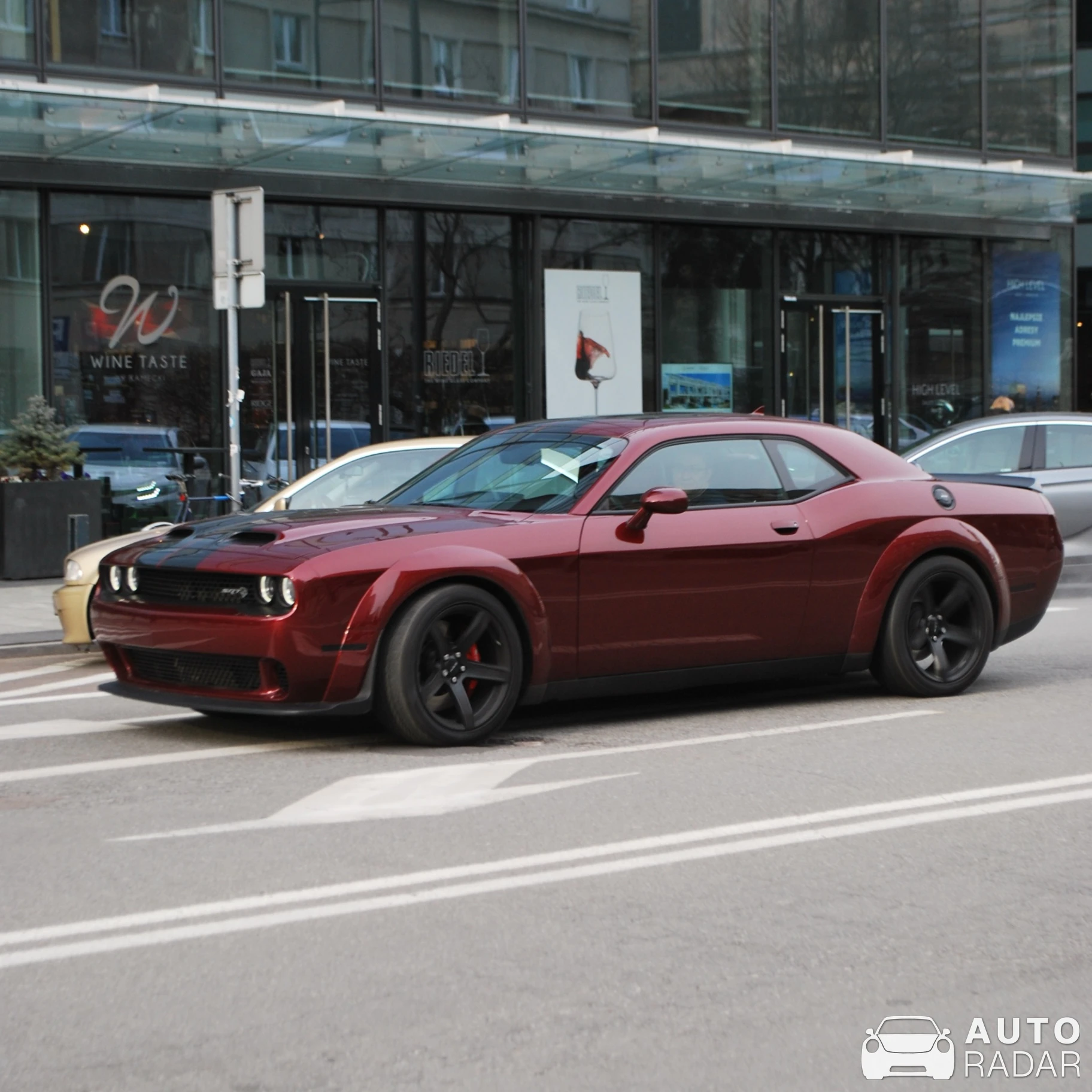 Dodge Challenger SRT Hellcat Widebody spotted in Warszawa, Poland