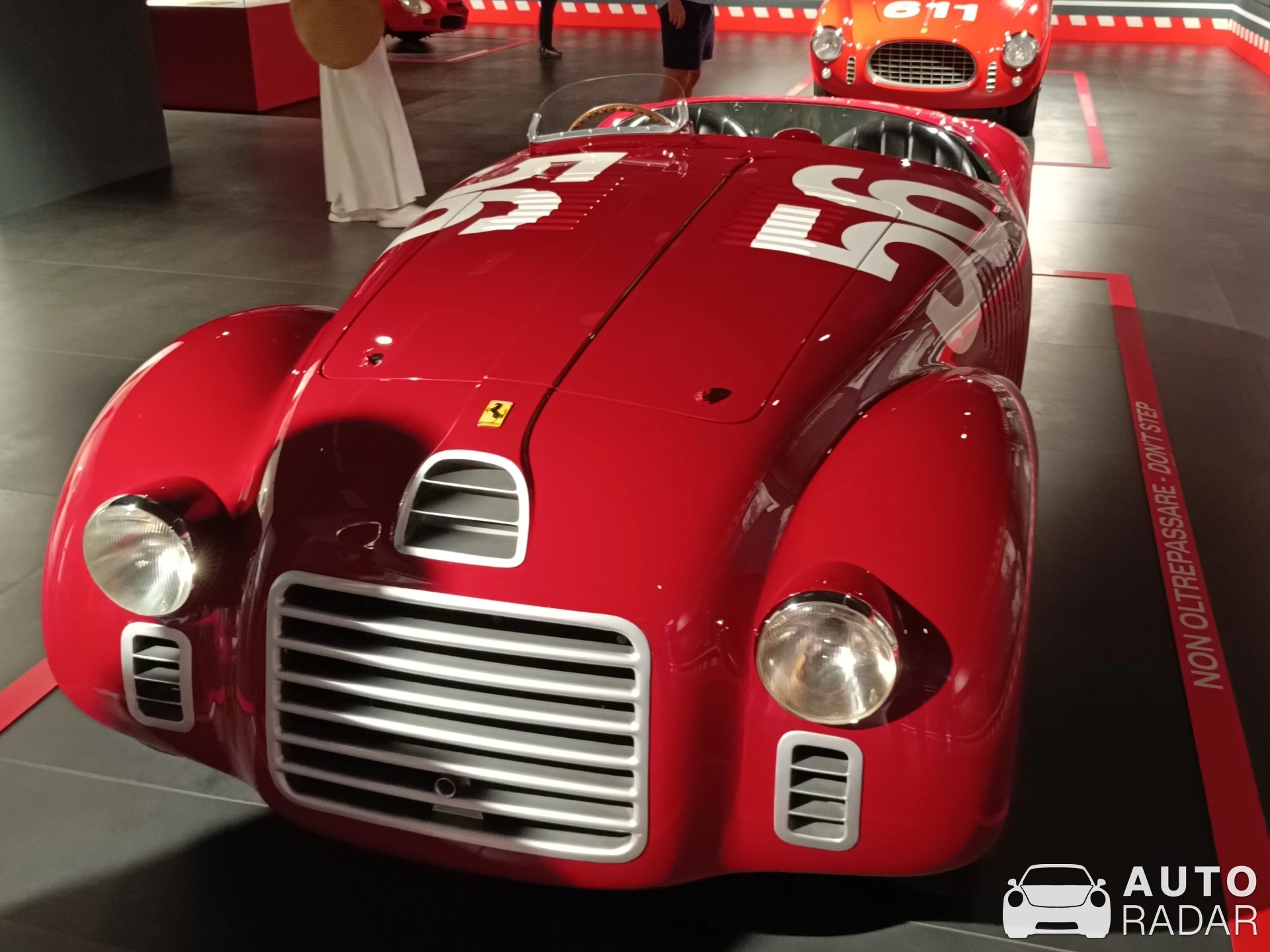 Ferrari 225 spotted in Maranello