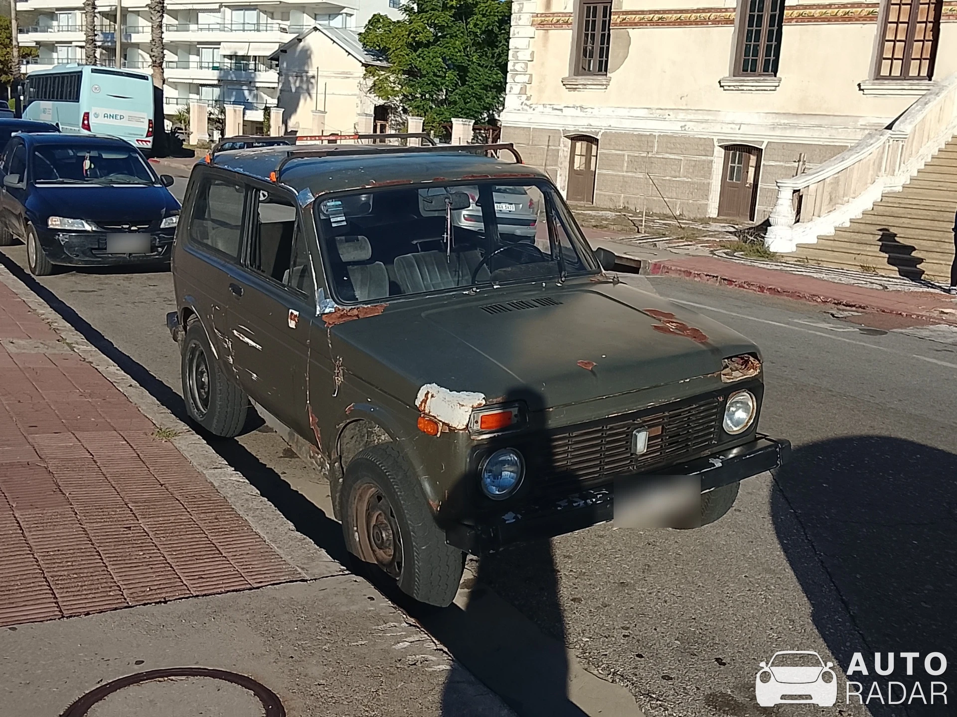 Lada Niva spotted in Piriápolis