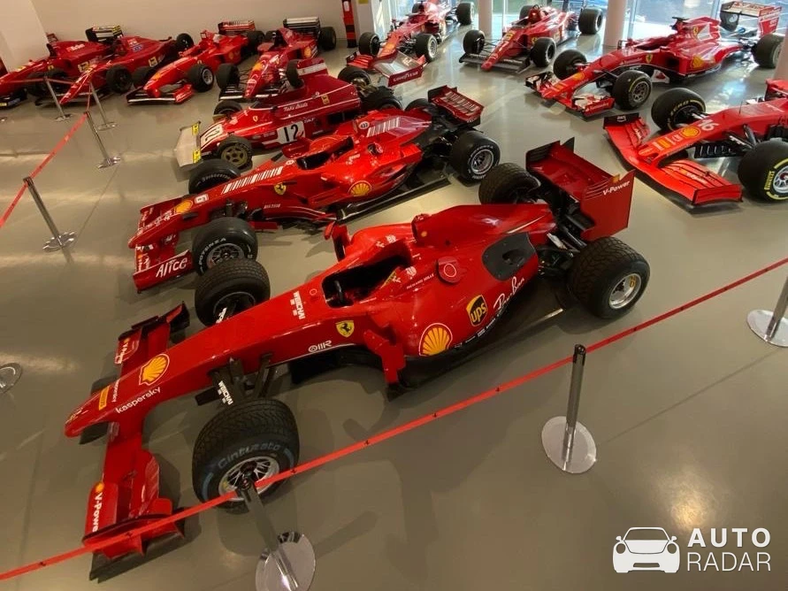 Ferrari F2001 spotted in Ferrara, Italien