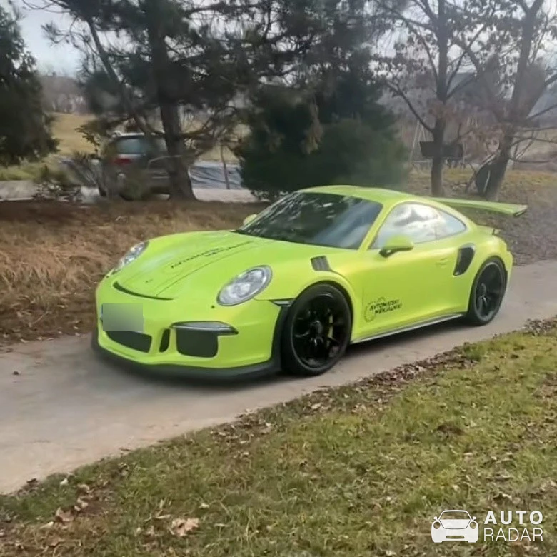 Porsche 991 GT3 RS MkII spotted in Šenčur, Slovenia