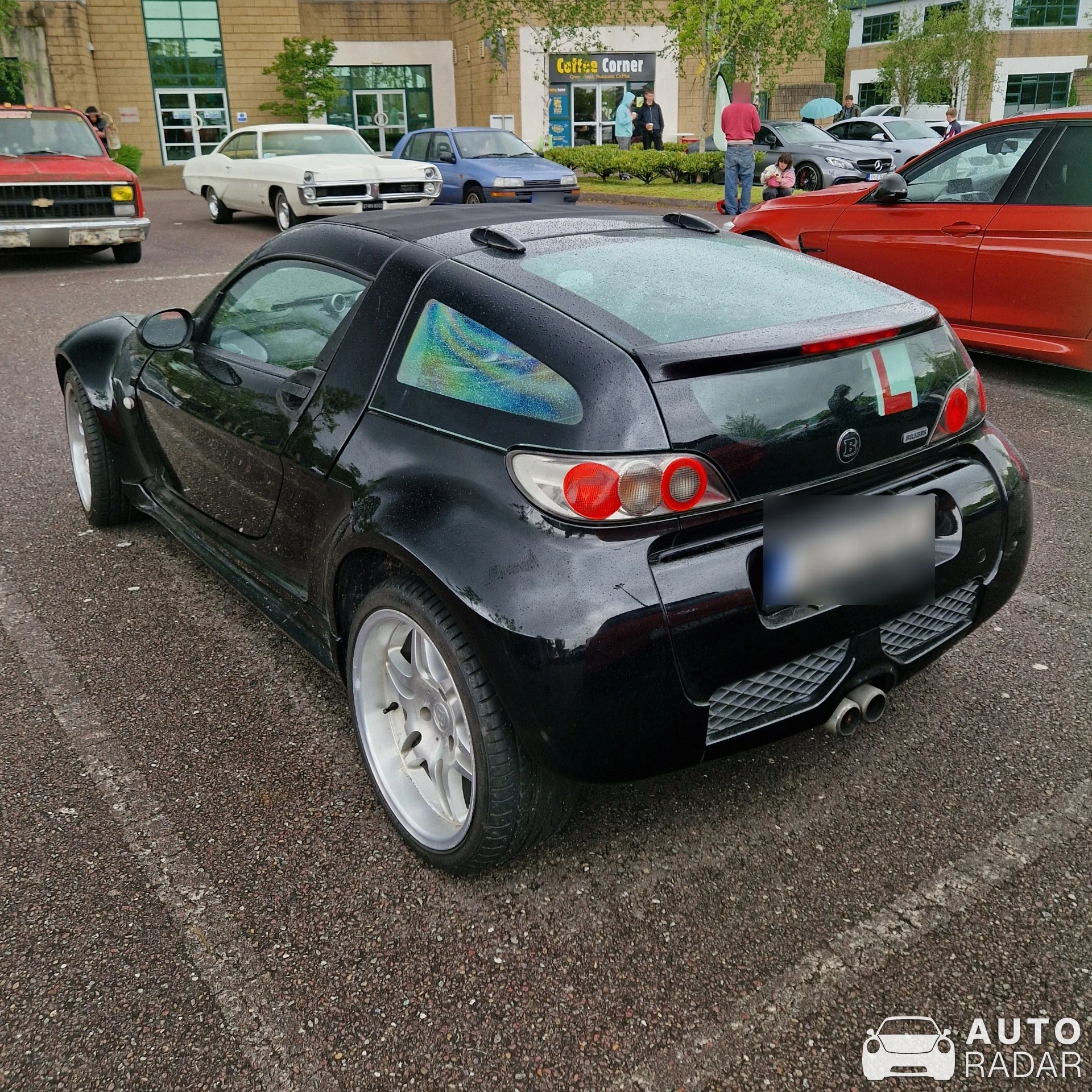 Smart Brabus Roadster spotted in Caherlag