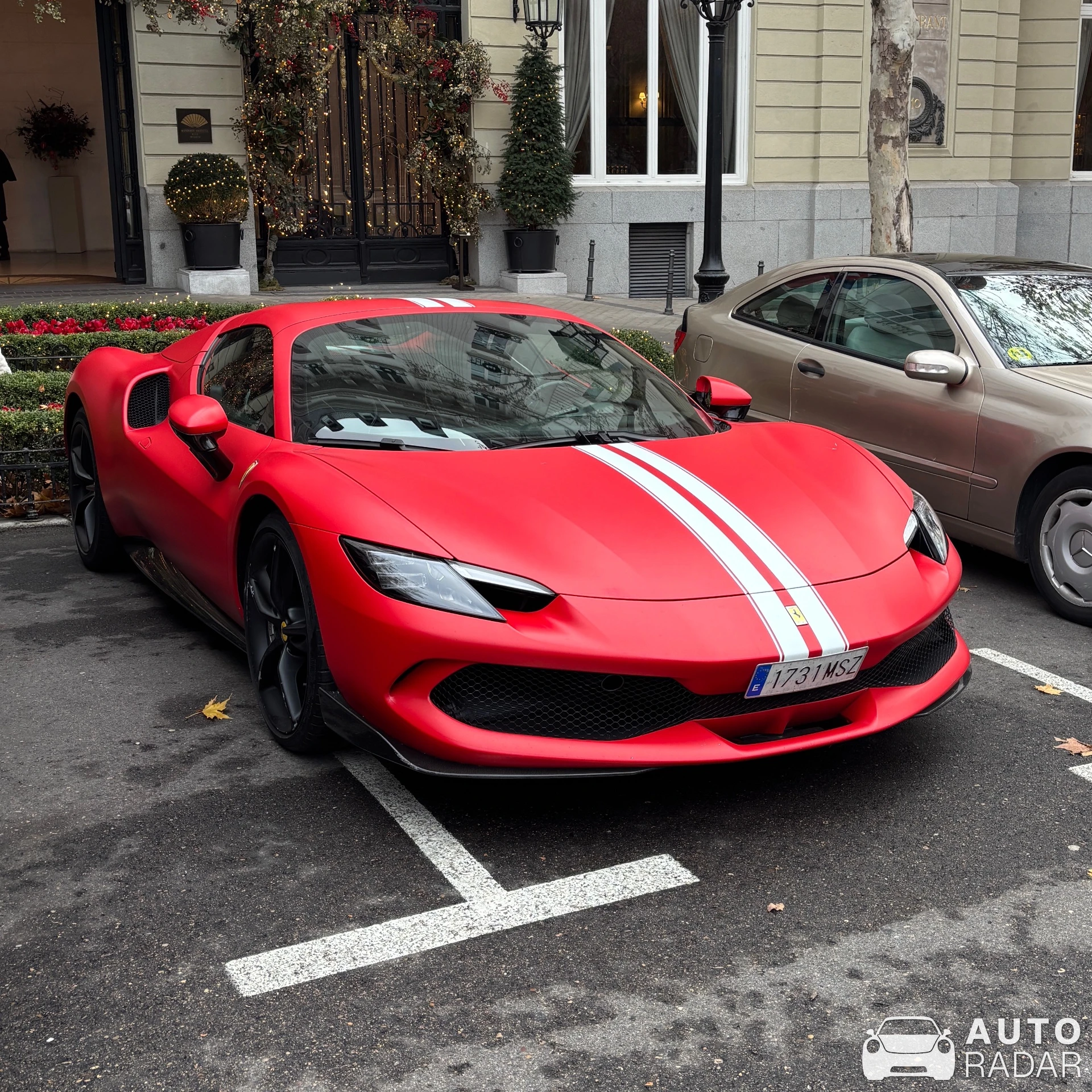 Ferrari 296 GTS spotted in Madrid, España