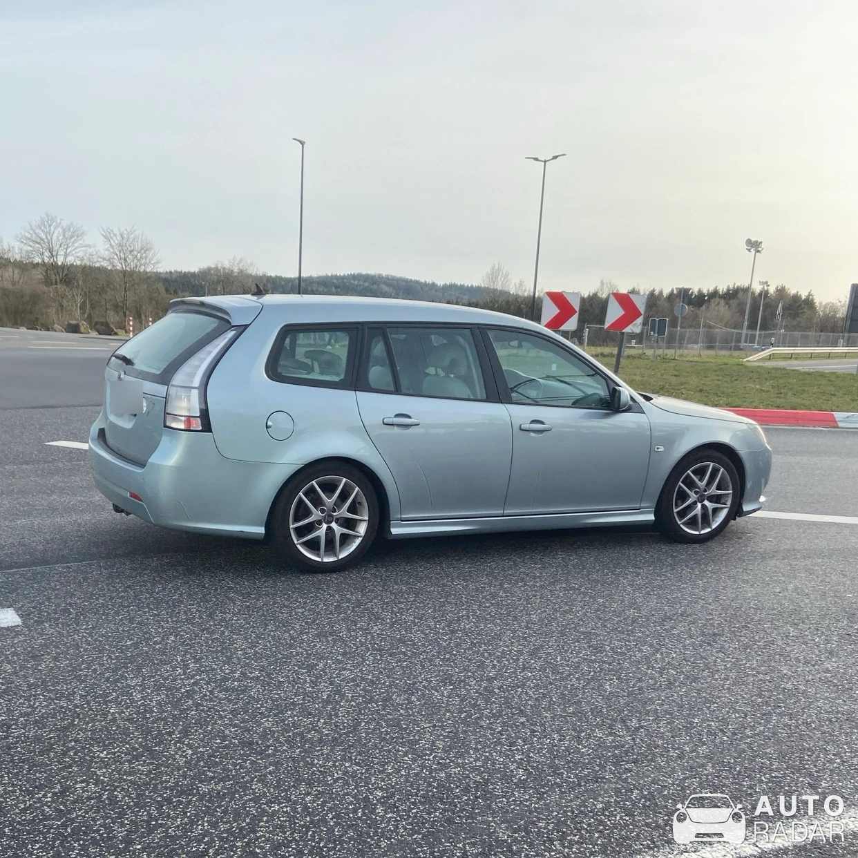 Saab 9-3 SportCombi spotted in Nürburg