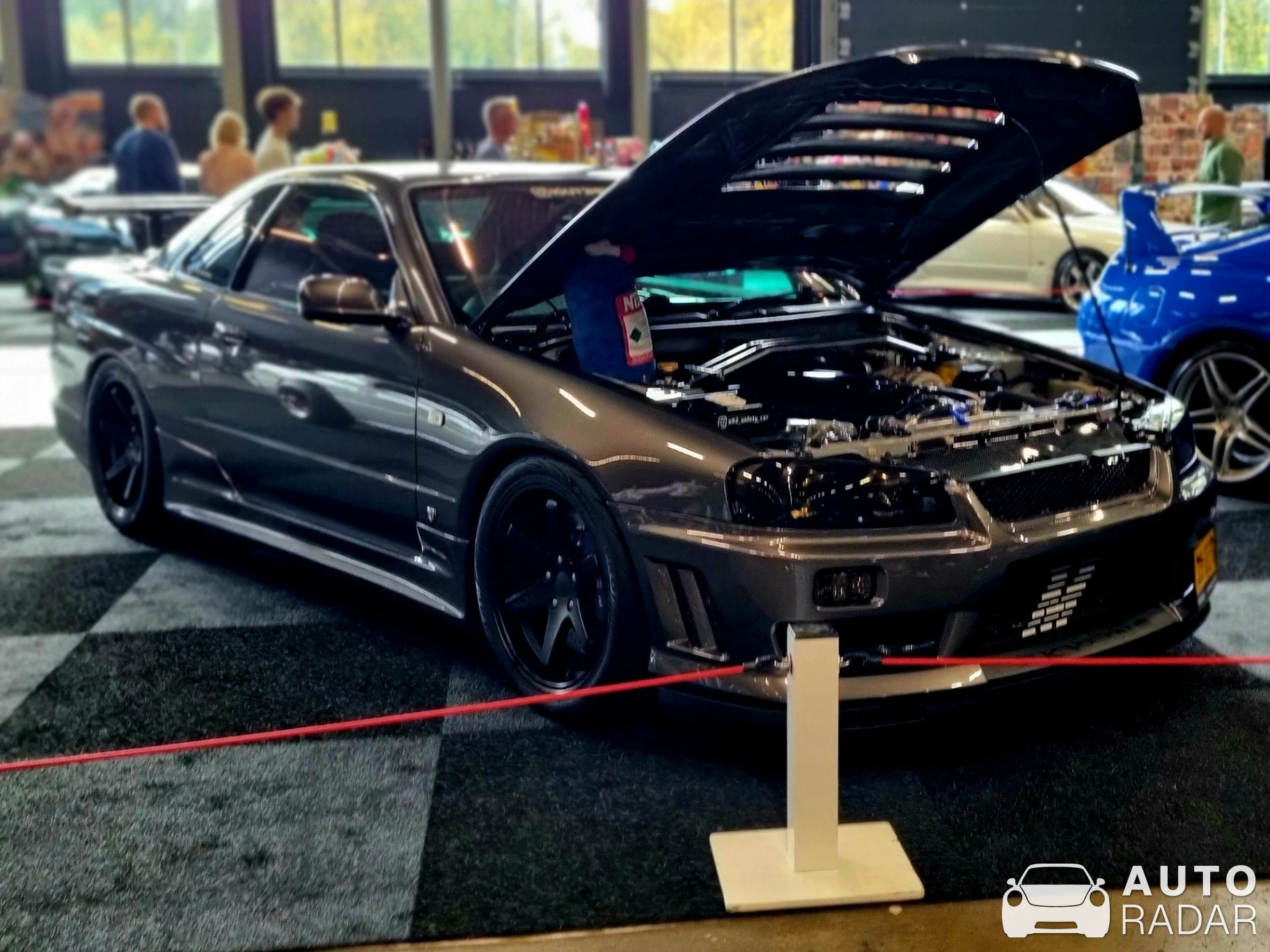 Nissan Skyline R34 GT-R spotted in Rotterdam, Netherlands