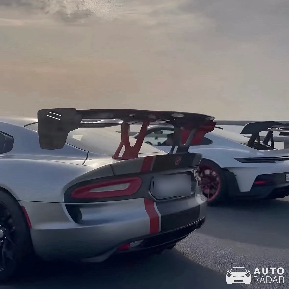 Dodge Viper ACR spotted in Kuwait City