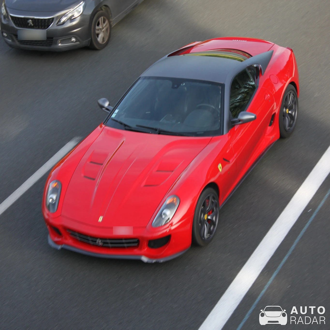 Ferrari 599 GTO spotted in Gradignan, France