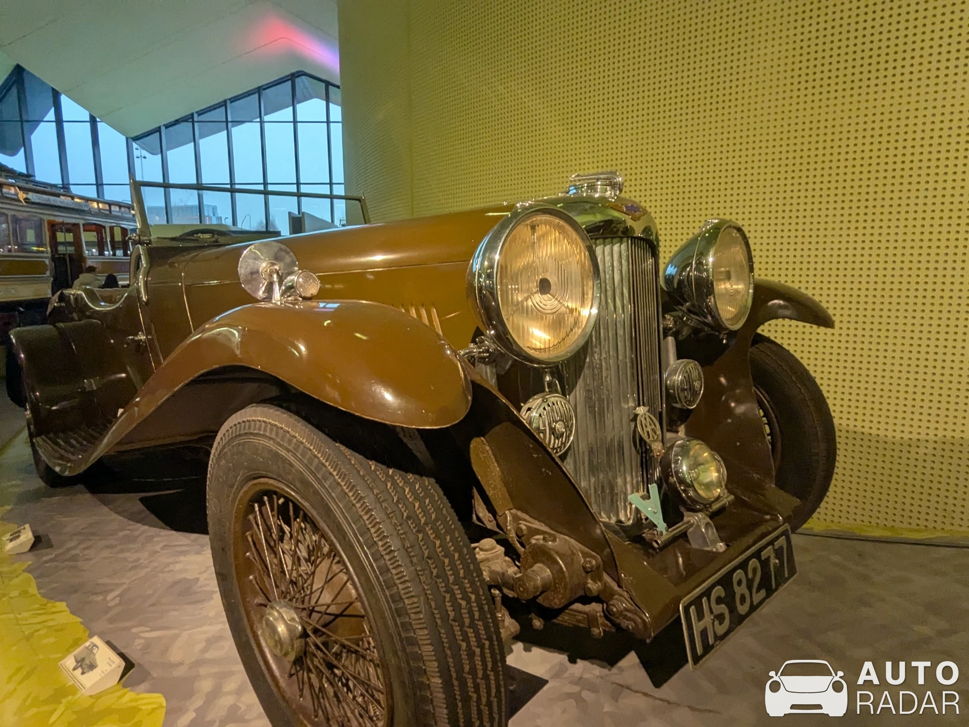 Lagonda Rapide Open Tourer HS 8277 spotted