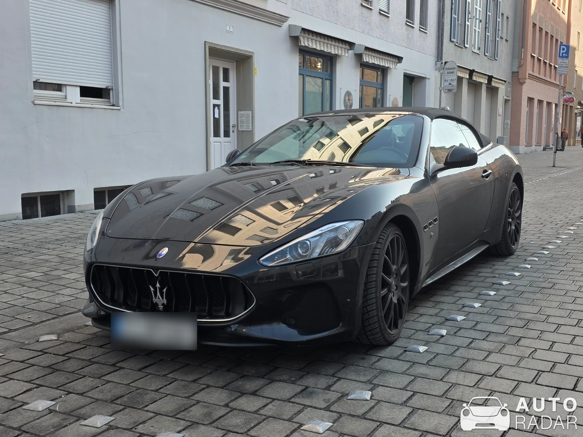 Maserati GranCabrio Sport spotted in Augsburg, Germany