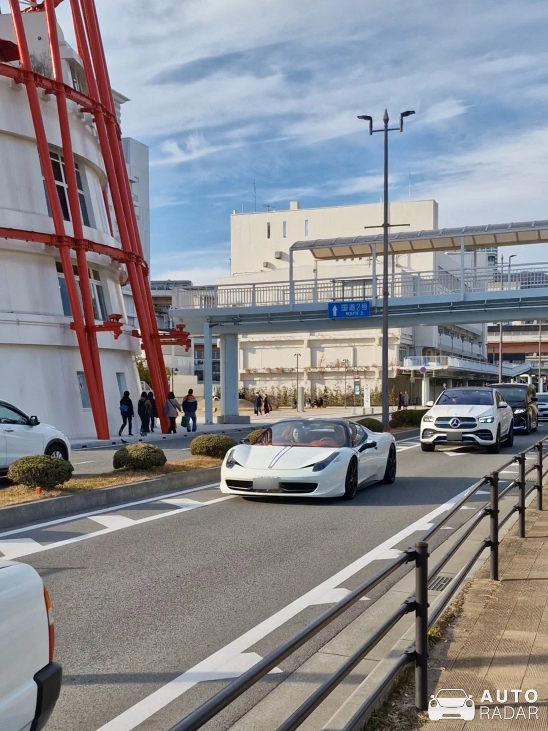 Ferrari 458 Spider spotted in Kobe, Japan