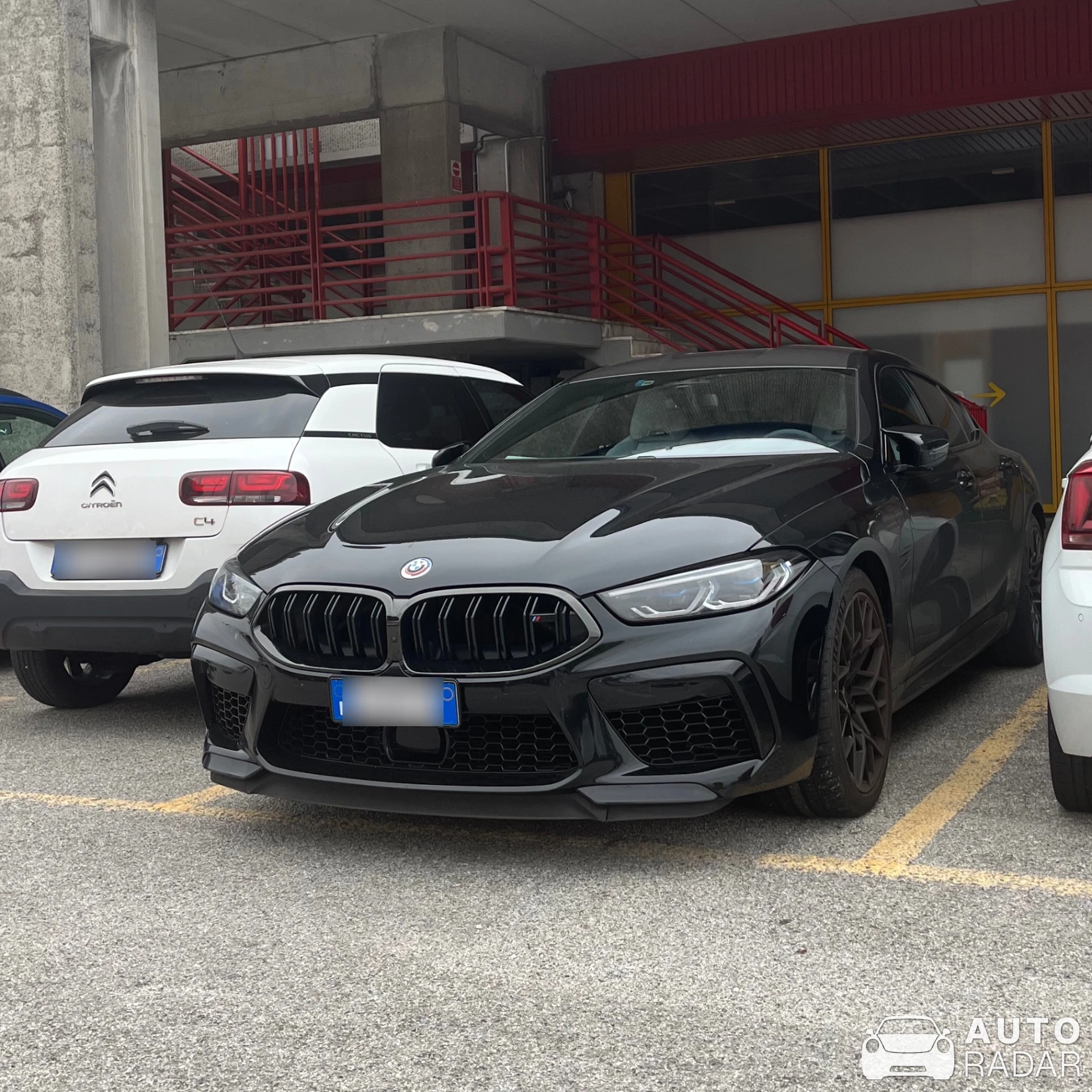 BMW M8 F93 Gran Coupé spotted in Venice, Italy