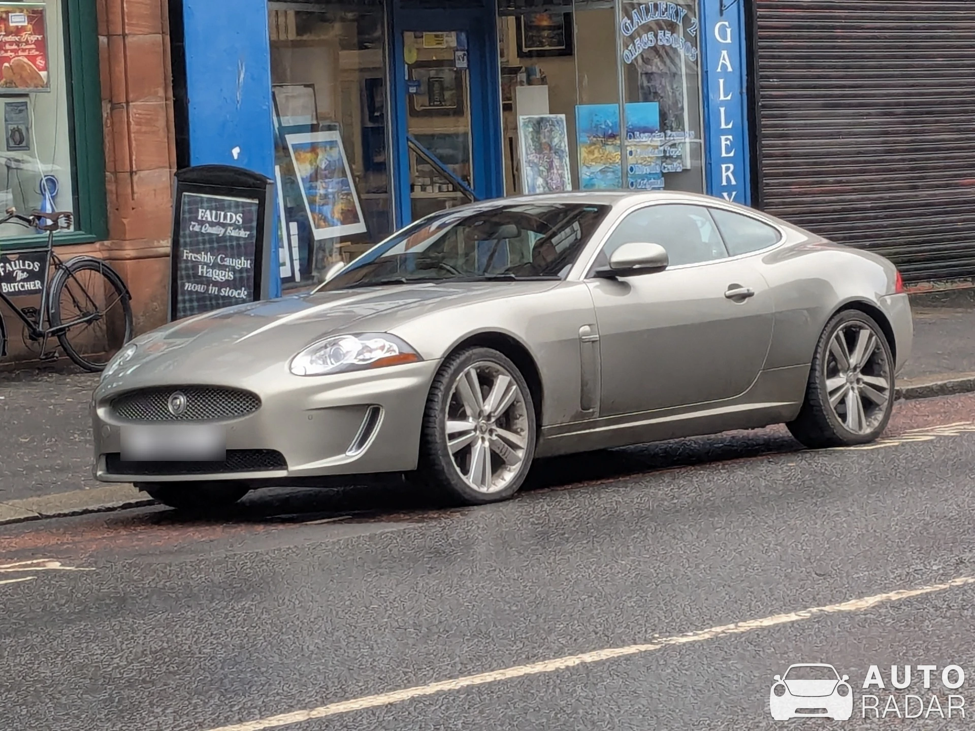 Jaguar XKR spotted in East Ayrshire Council, United Kingdom