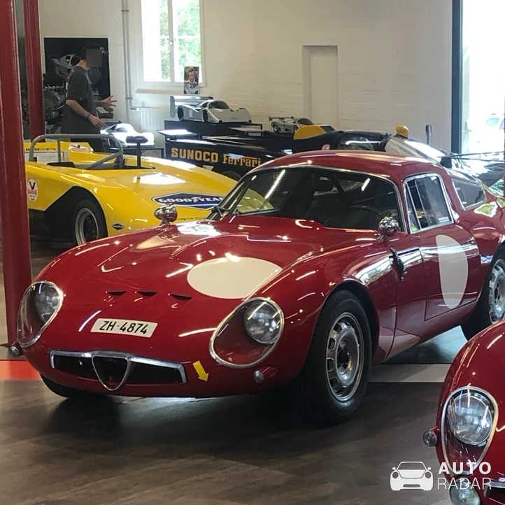 Alfa Romeo Giulia TZ spotted in Romanshorn